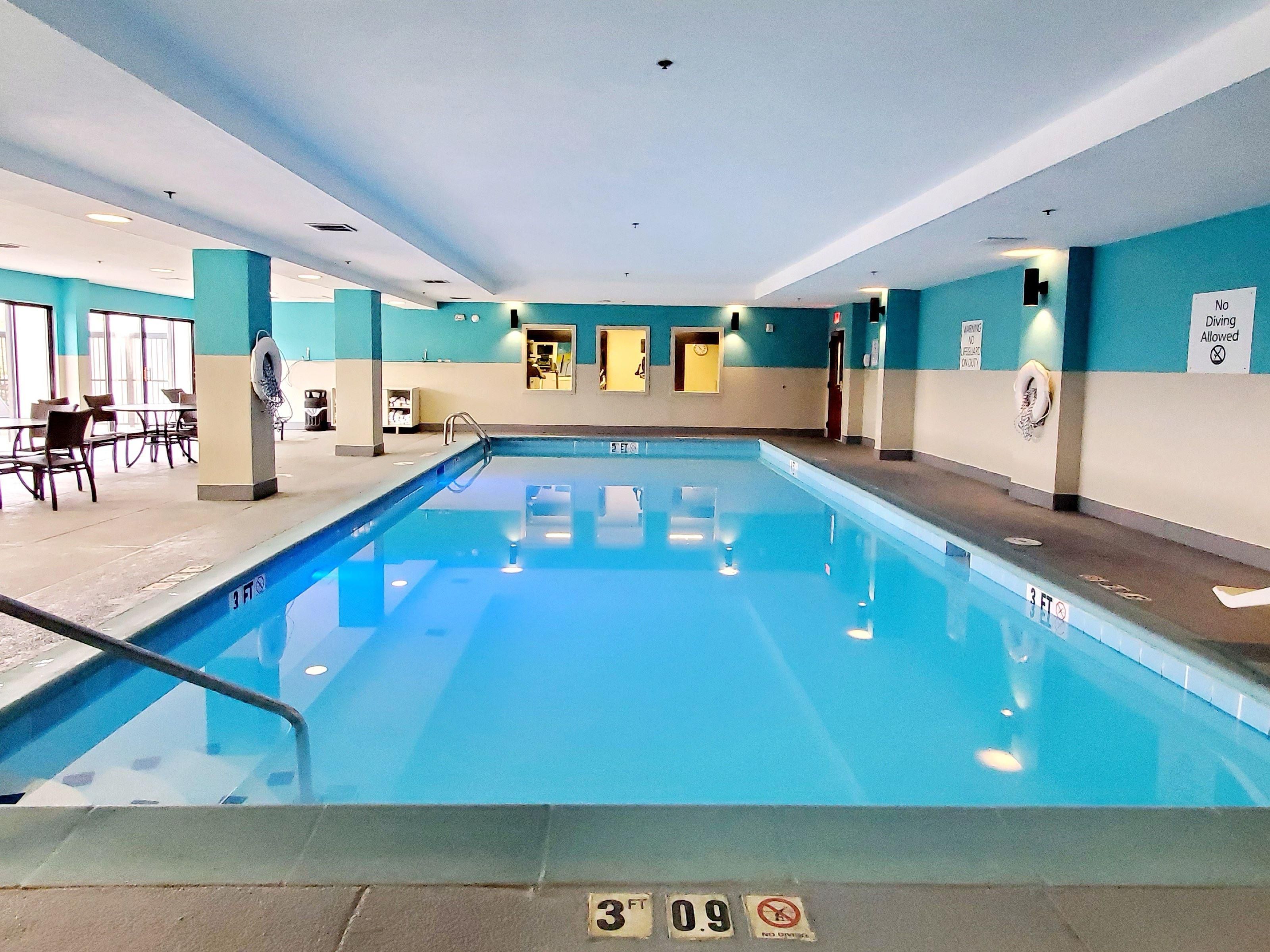 Our facility proudly features the largest heated indoor pool in the area. Whether you're looking to swim laps or simply relax in the water, our pool provides the perfect environment year-round, no matter the weather outside.