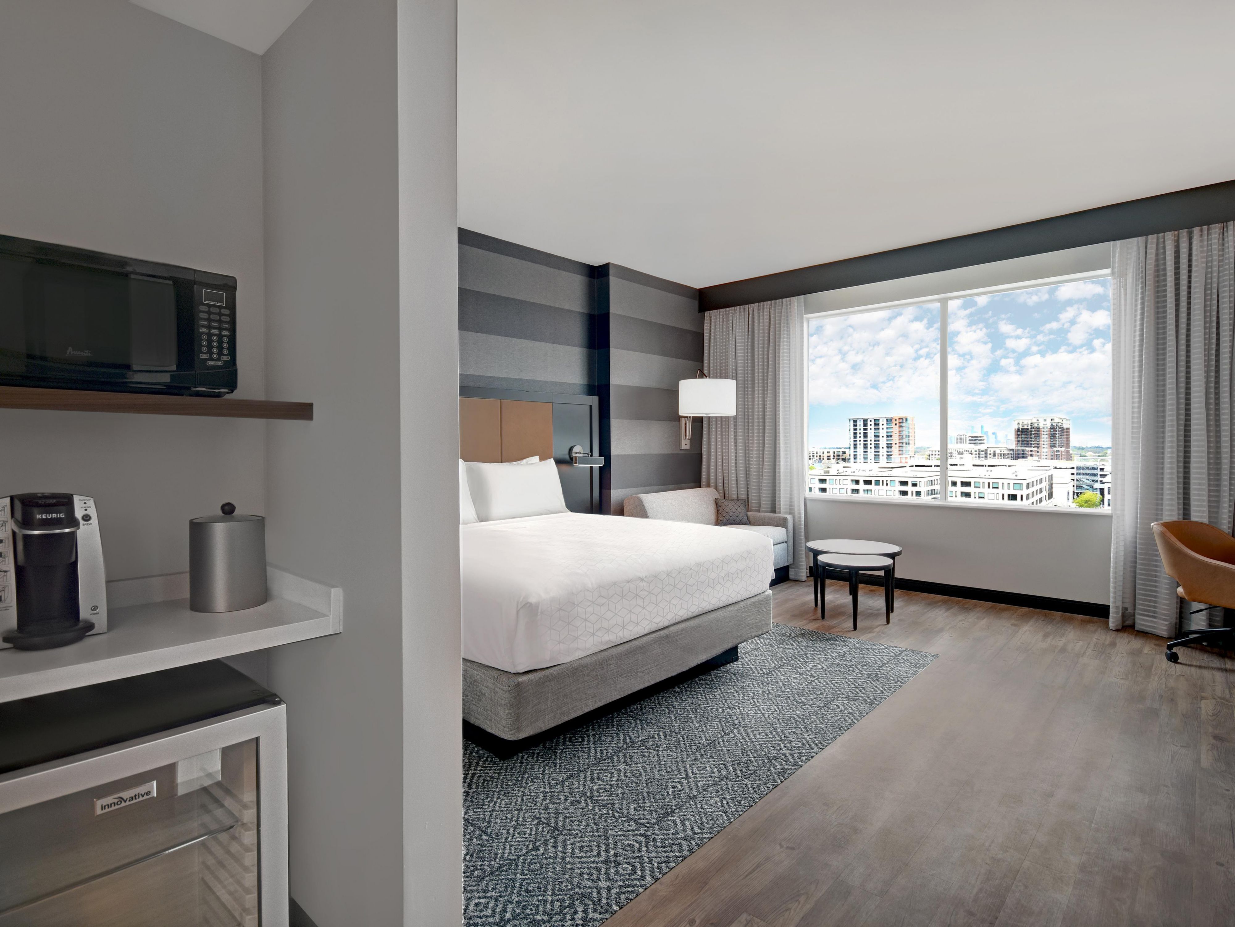 All guest rooms equipped with coffee maker, fridge and microwave