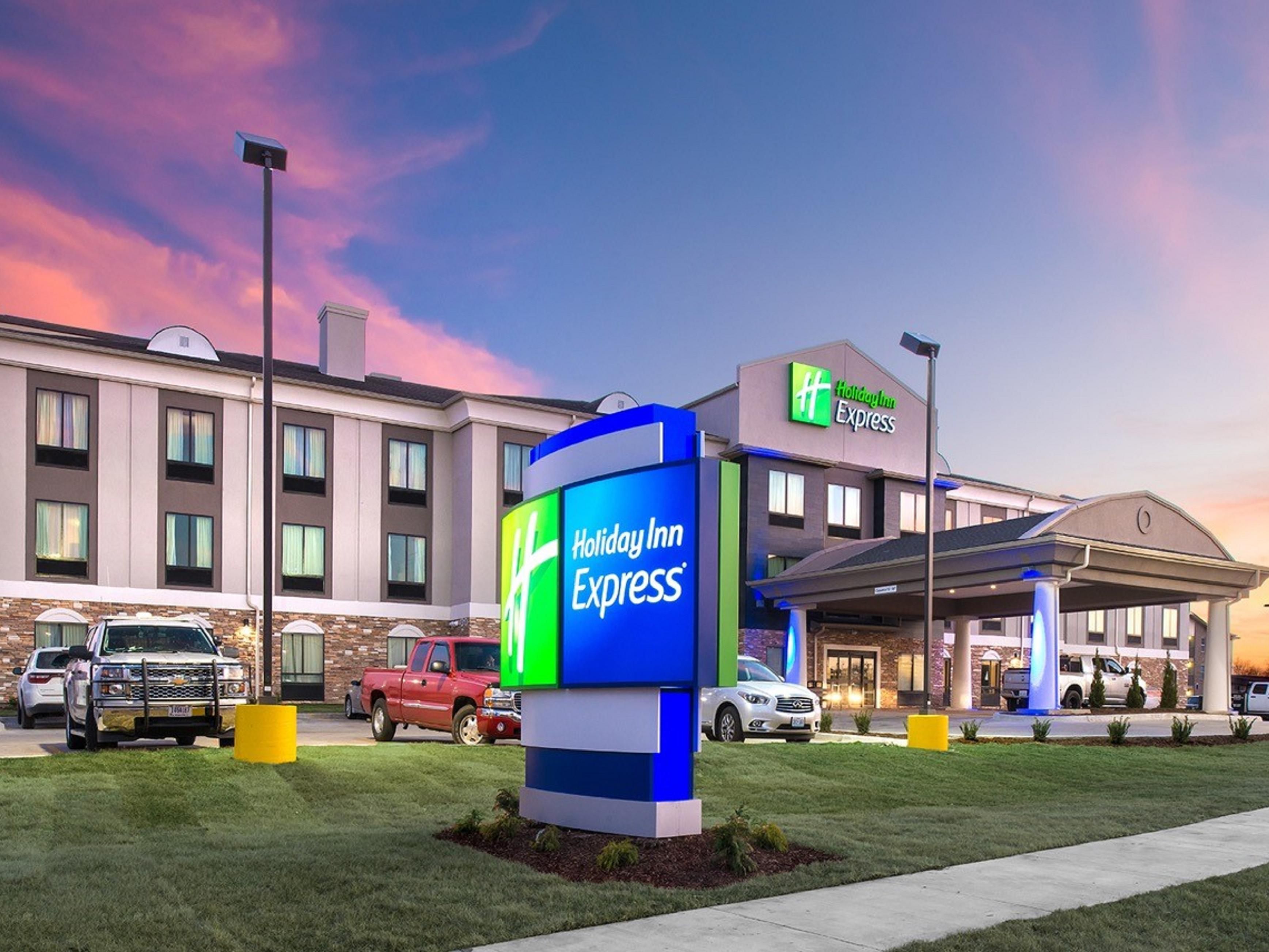 The brand new Holiday Inn Express in Hutchinson, KS.