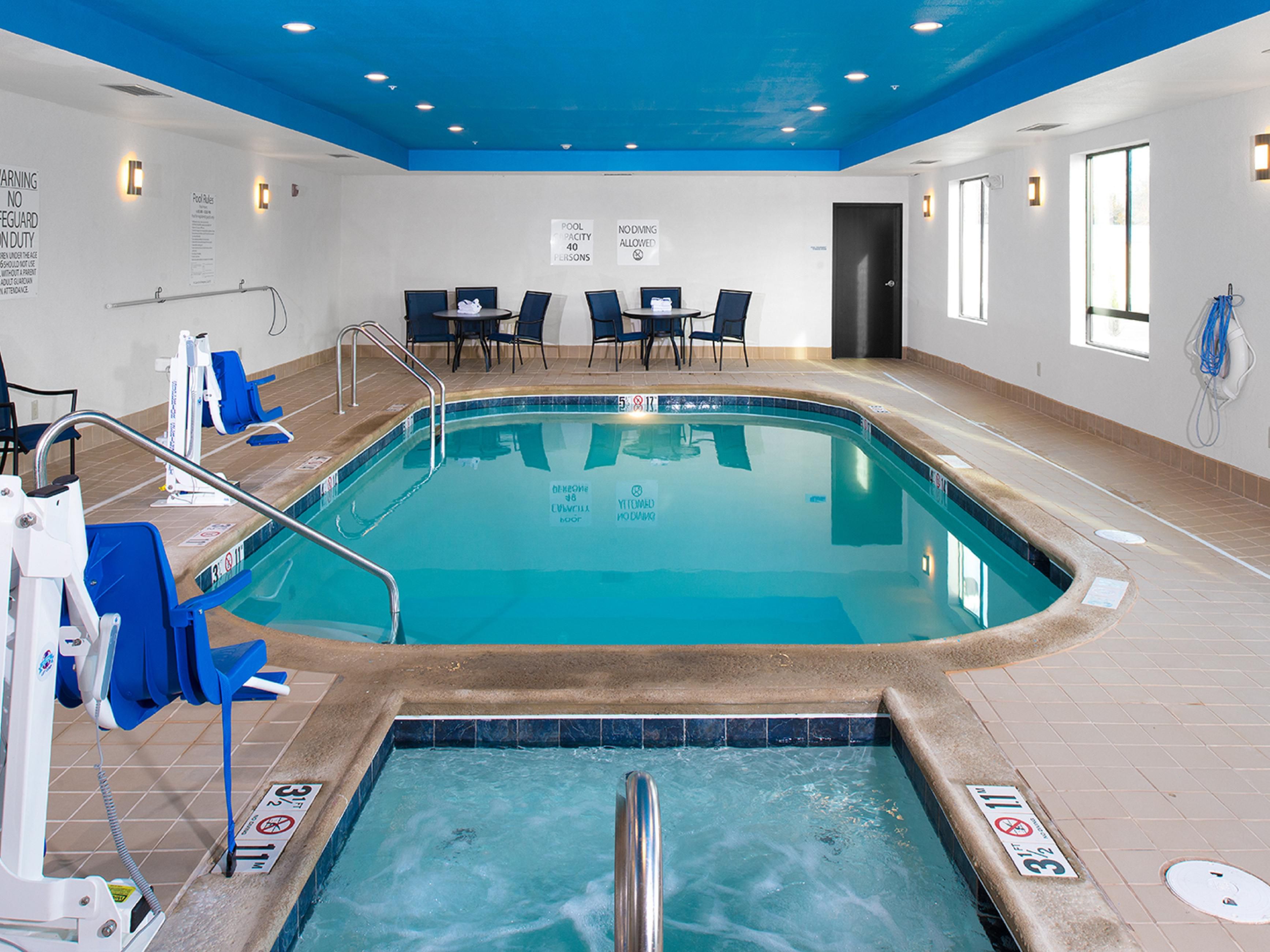 Holiday Inn Express Hutchinson located two miles from Stra