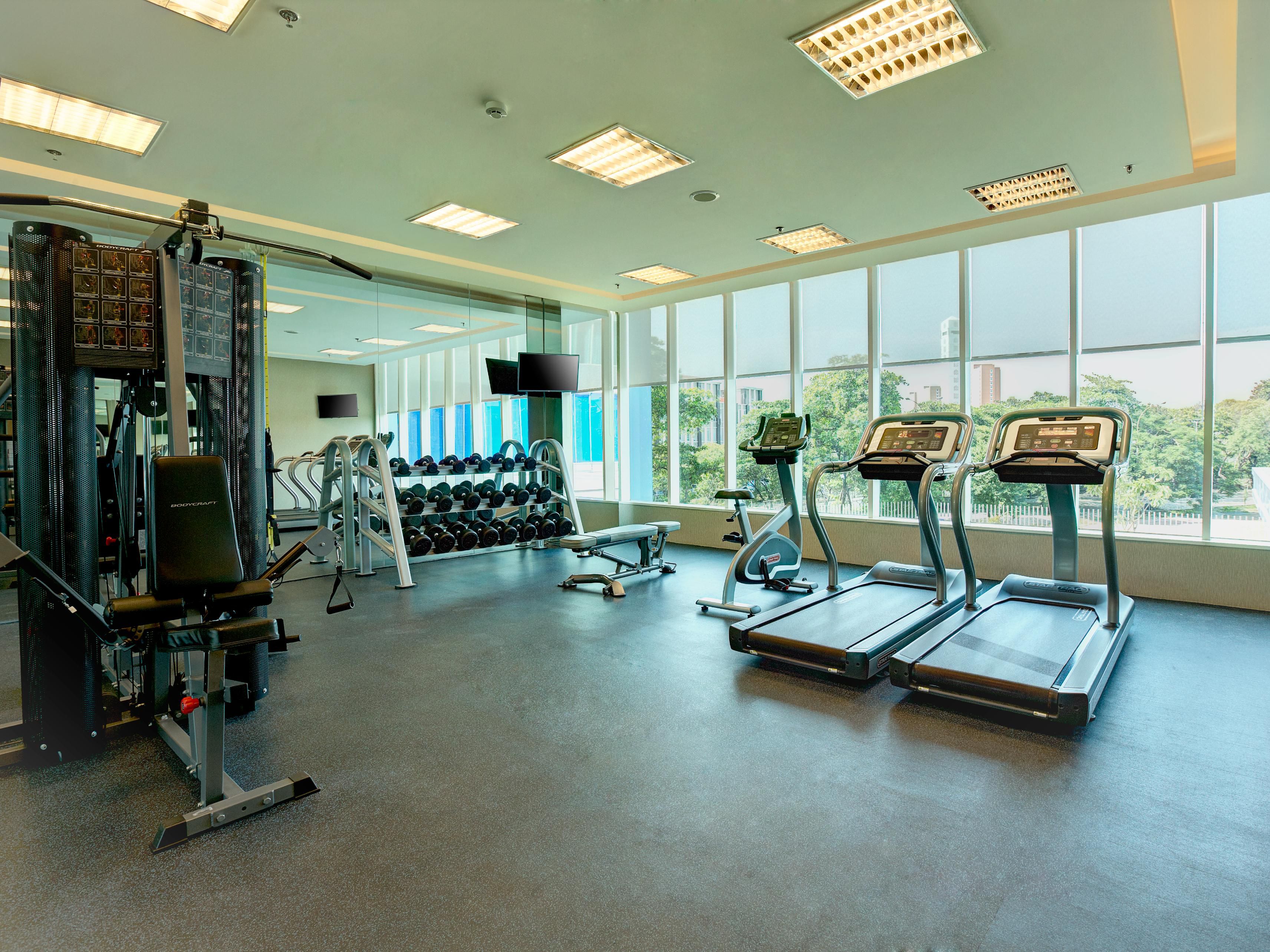 Stay active and healthy during your stay by making use of our gym facilities. We offer a variety of fitness equipment to help you maintain your fitness amidst your busy schedules.
