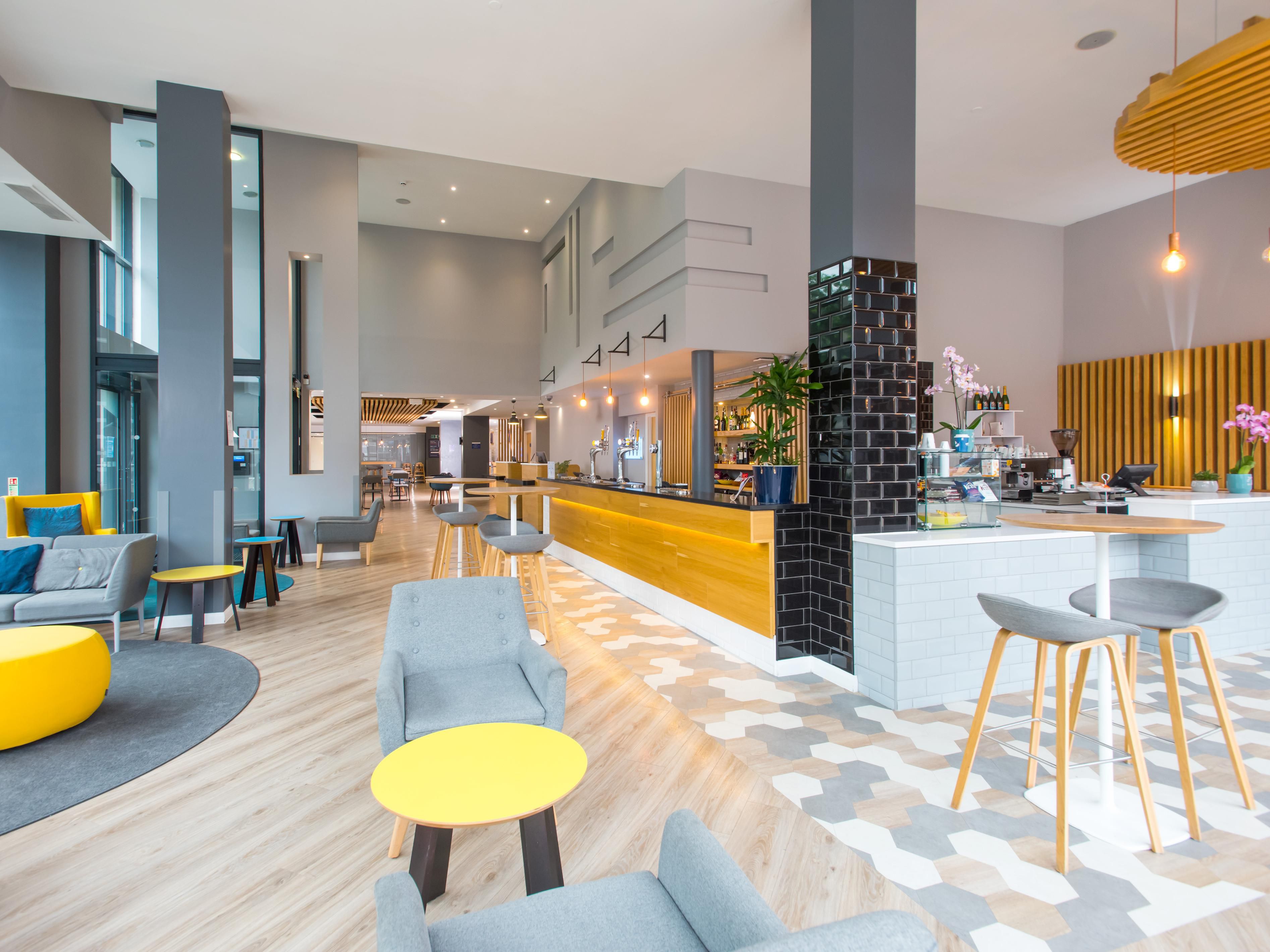 Our contemporary design is both warm and welcoming