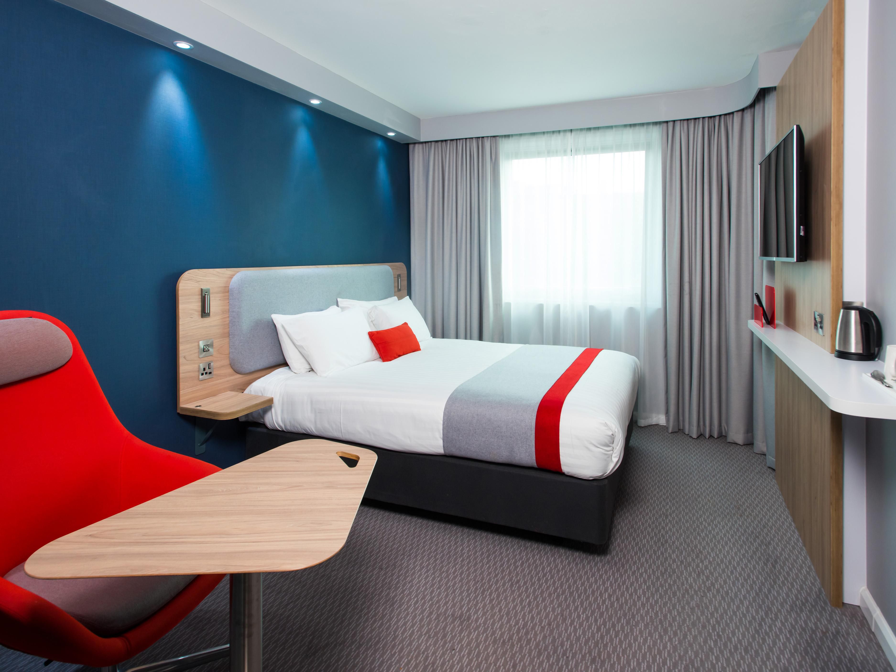 Kick back and relax in your room in our Leeds Docks' hotel