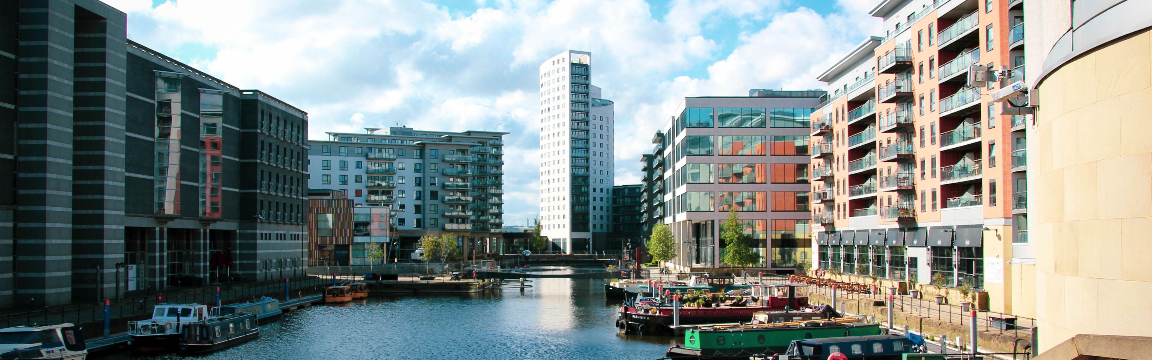 Leeds Dock is a thriving area and home to Holiday Inn Express