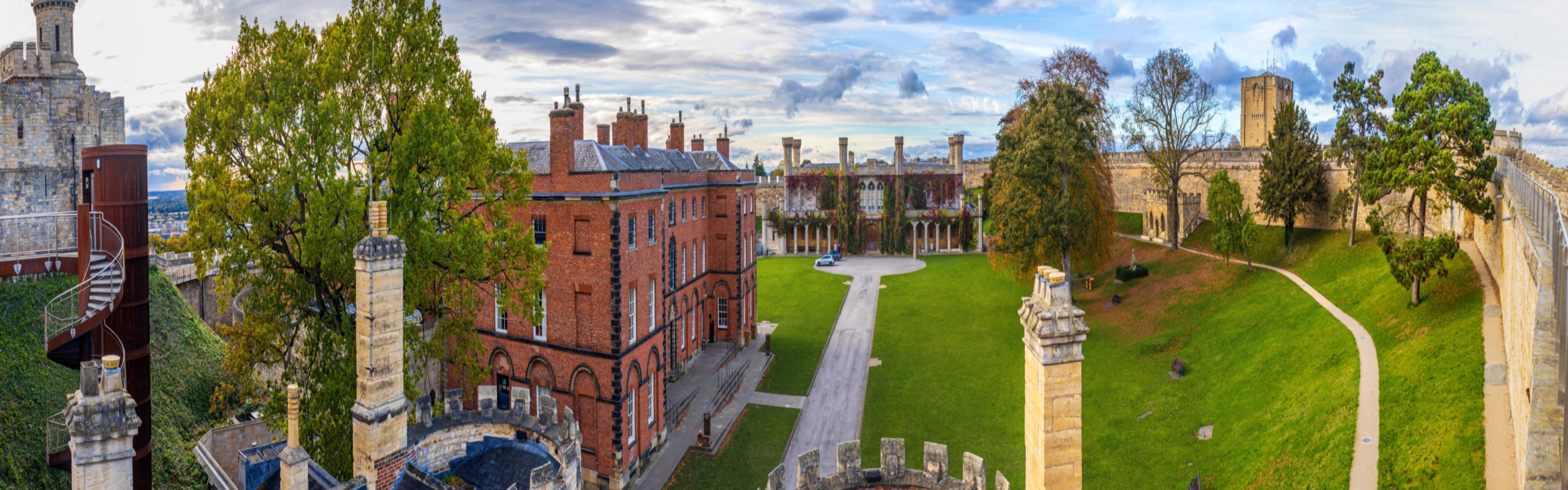 Stroll through Lincoln Castle - just 10 minutes from our hotel!