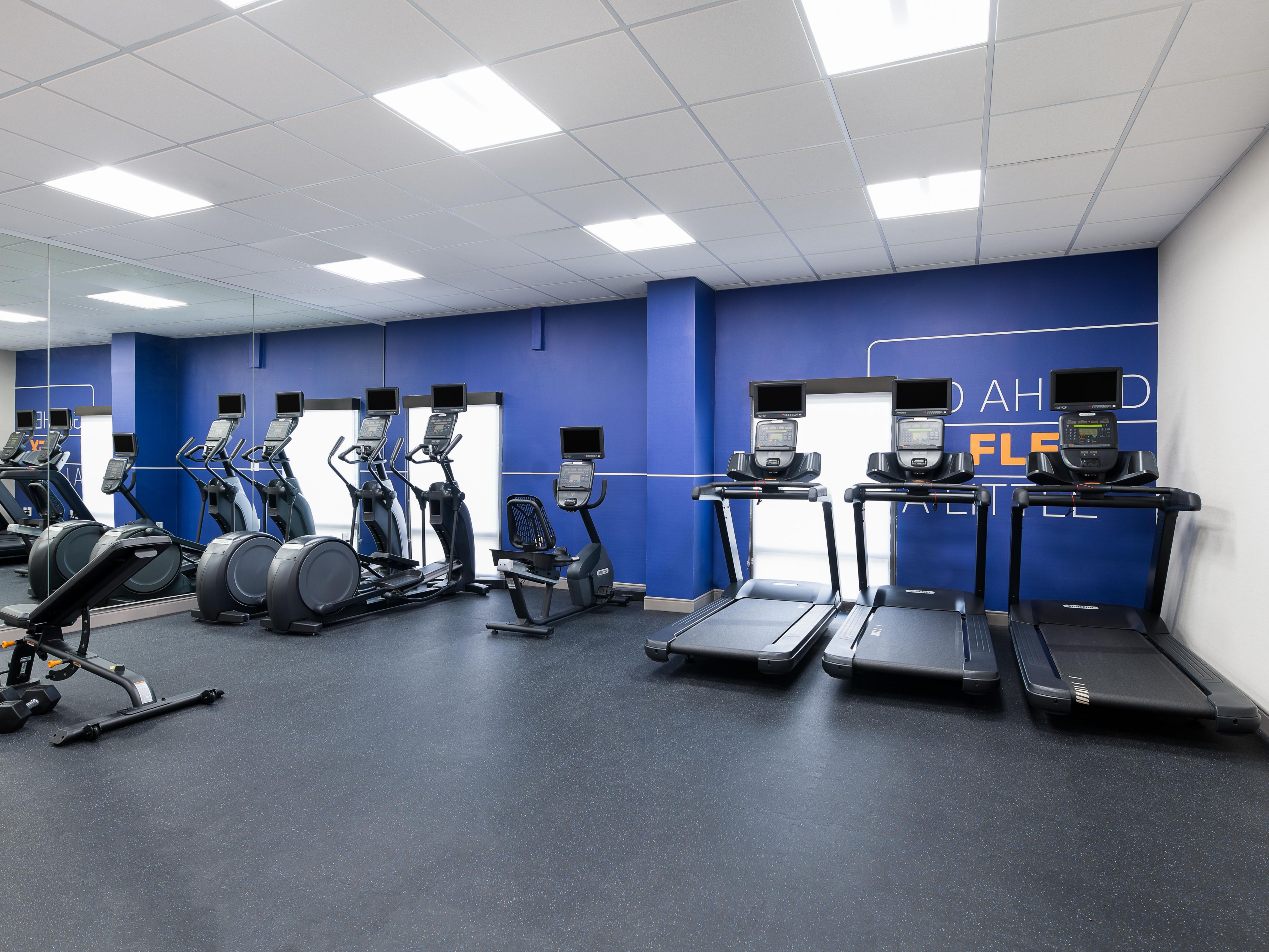 Revitalize anytime at our 24-hour fitness center