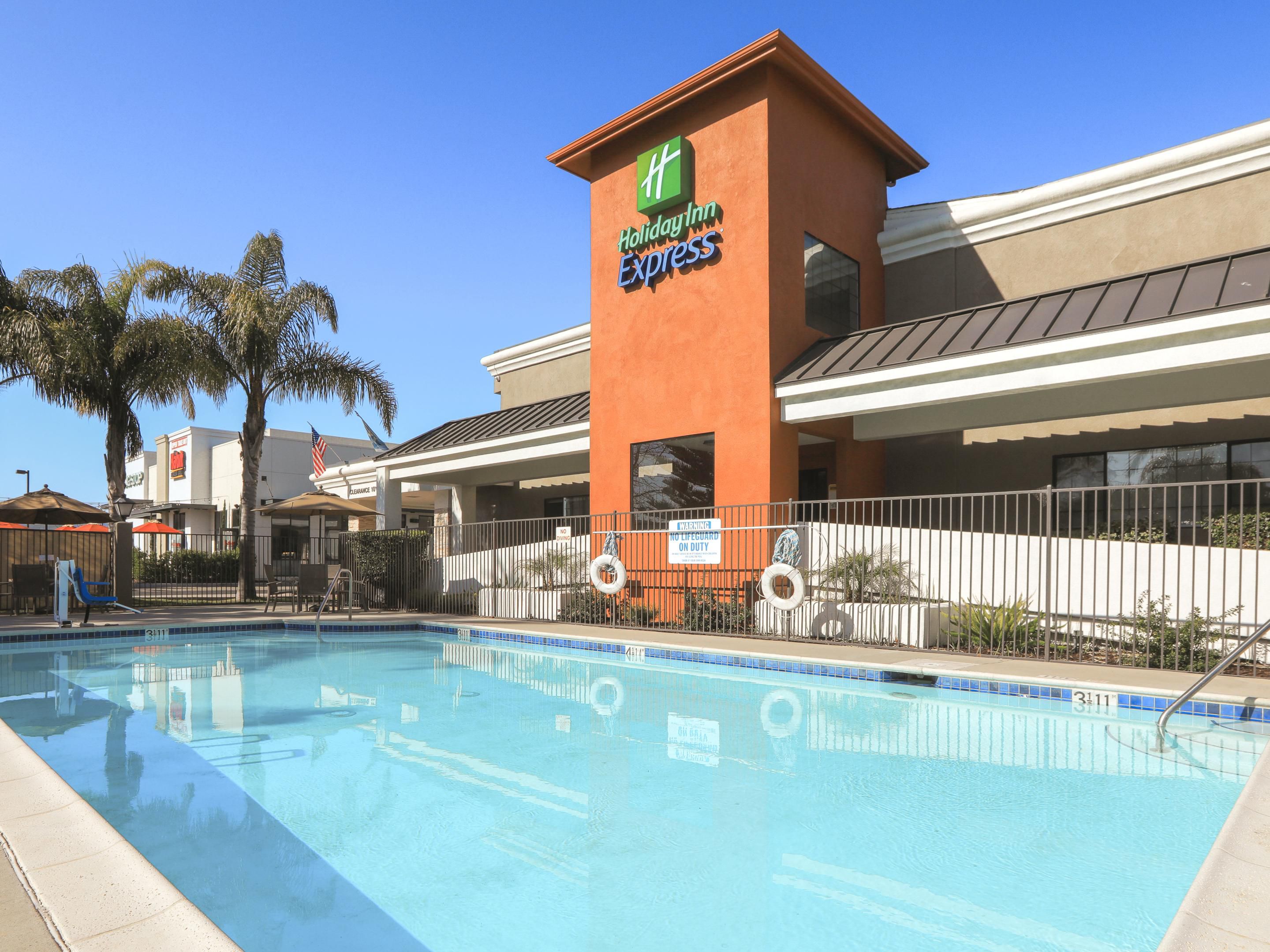 Enjoy a refreshing dip in our pool or unwind in our whirlpool. You’ll find plenty of opportunities for relaxing in our abundant California sun!