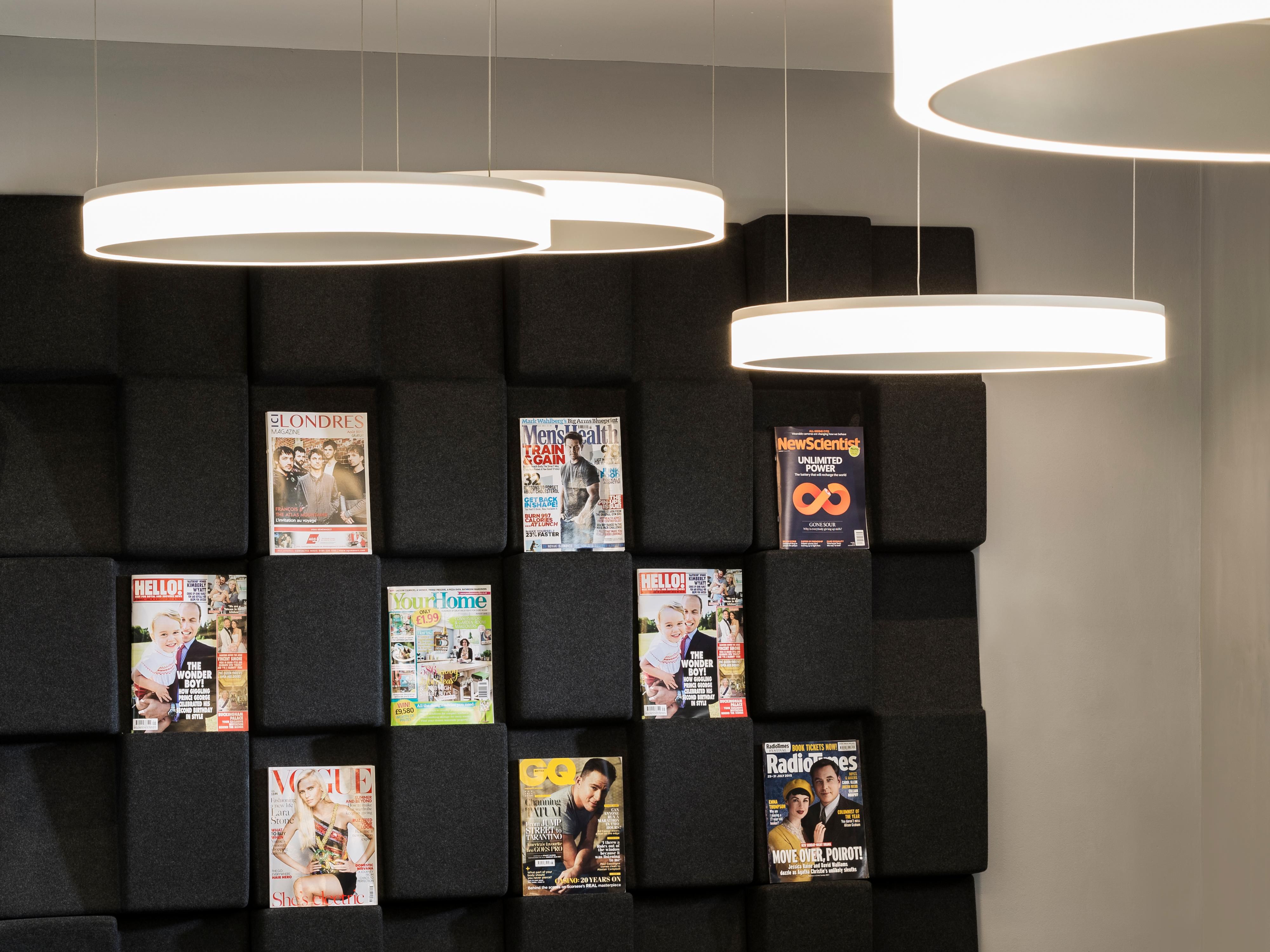 The meeting room is an ideal place for your meetings which can comfortably seat 12-15 people boardroom style, making it ideal for training, small conferences, product launch or strategic briefings.