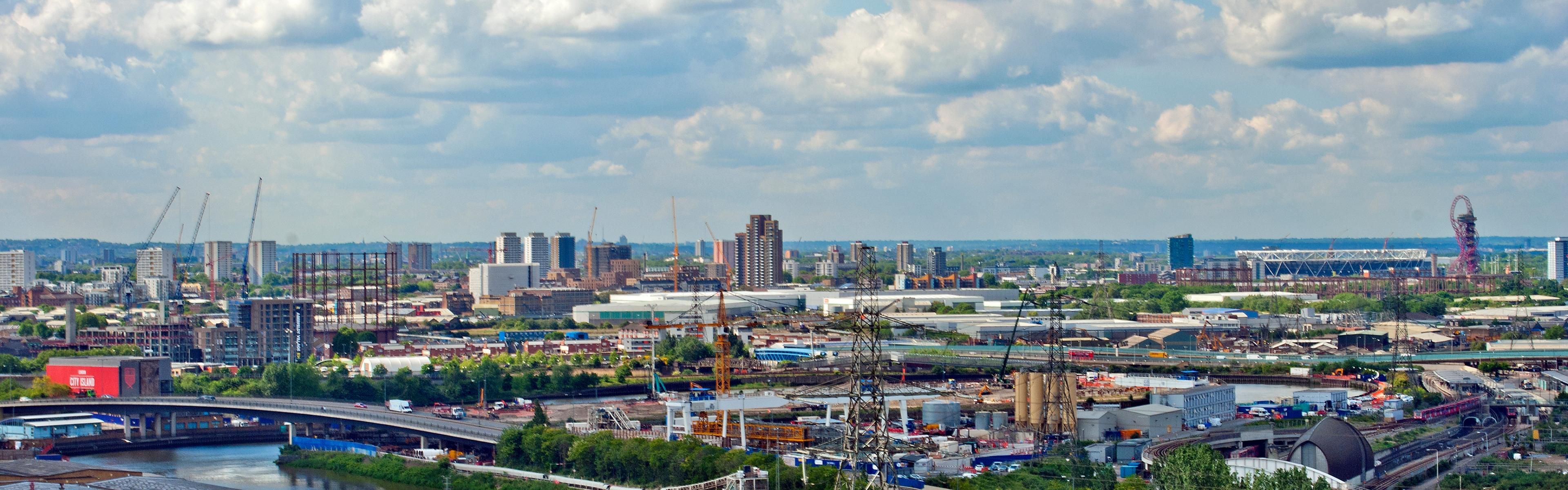 Queen Elizabeth Olympic Park is a 15 minute drive from our hotel.