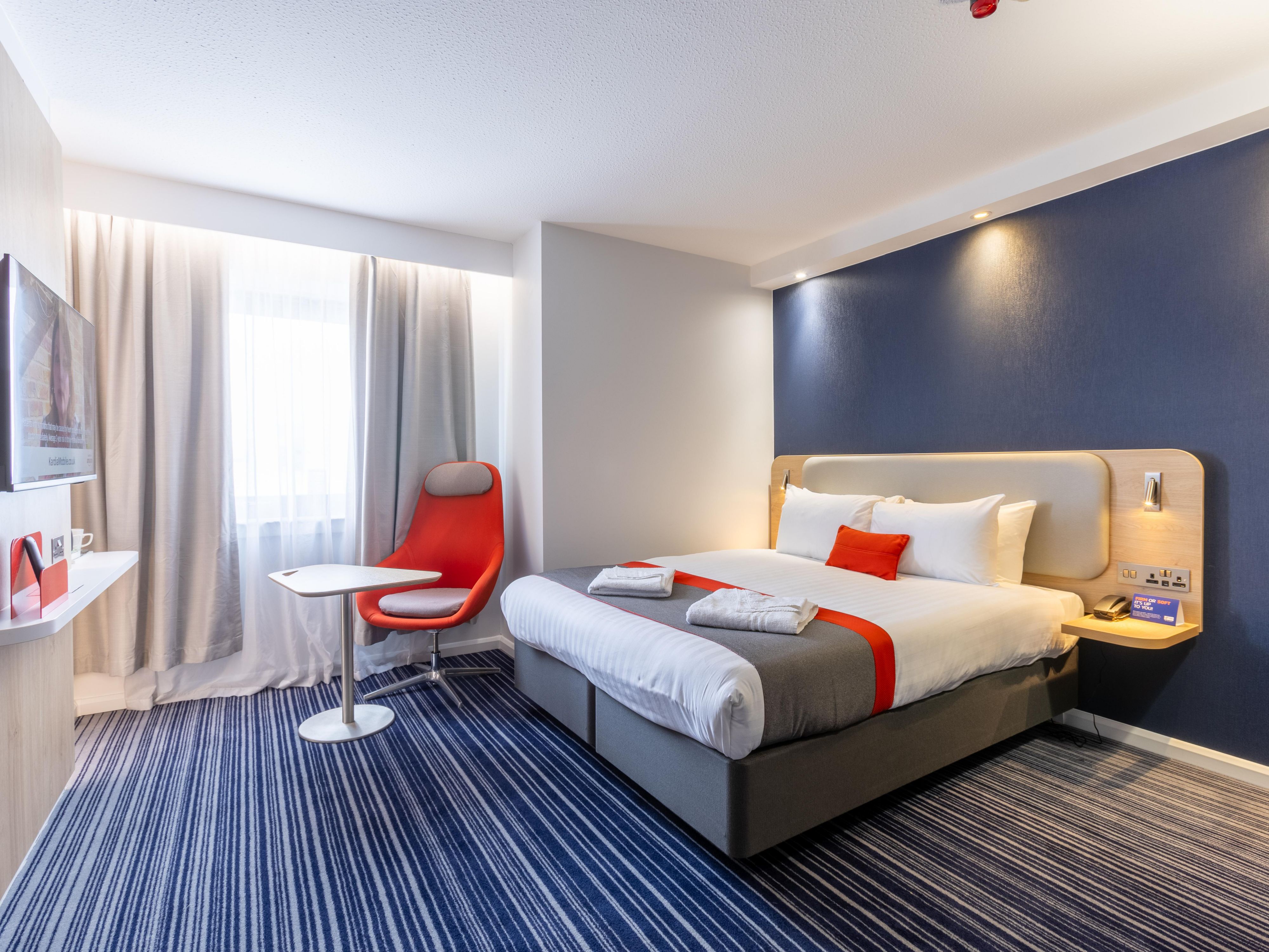 Experience the fresh new look of our fully refurbished property completed in 2024. All guest rooms have been stylishly updated with modern furnishings, enhanced comfort, and thoughtful amenities.  