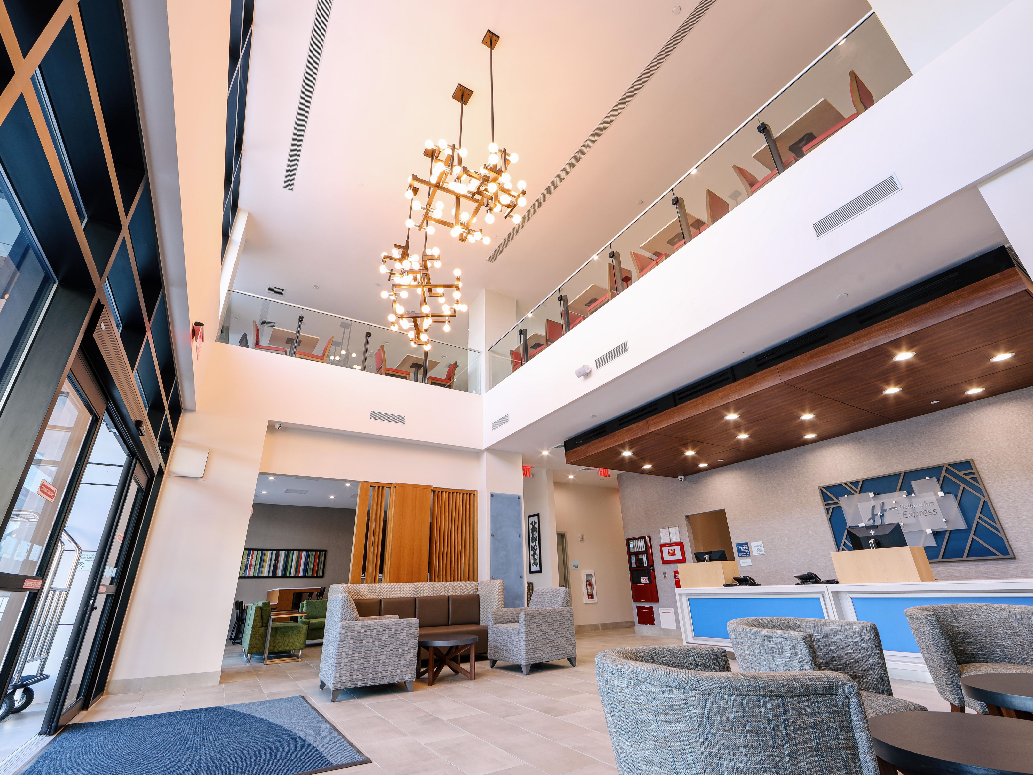 Enjoy all the essentials you need to make your stay productive, including fast, free Wi-Fi and plentiful charging stations.
