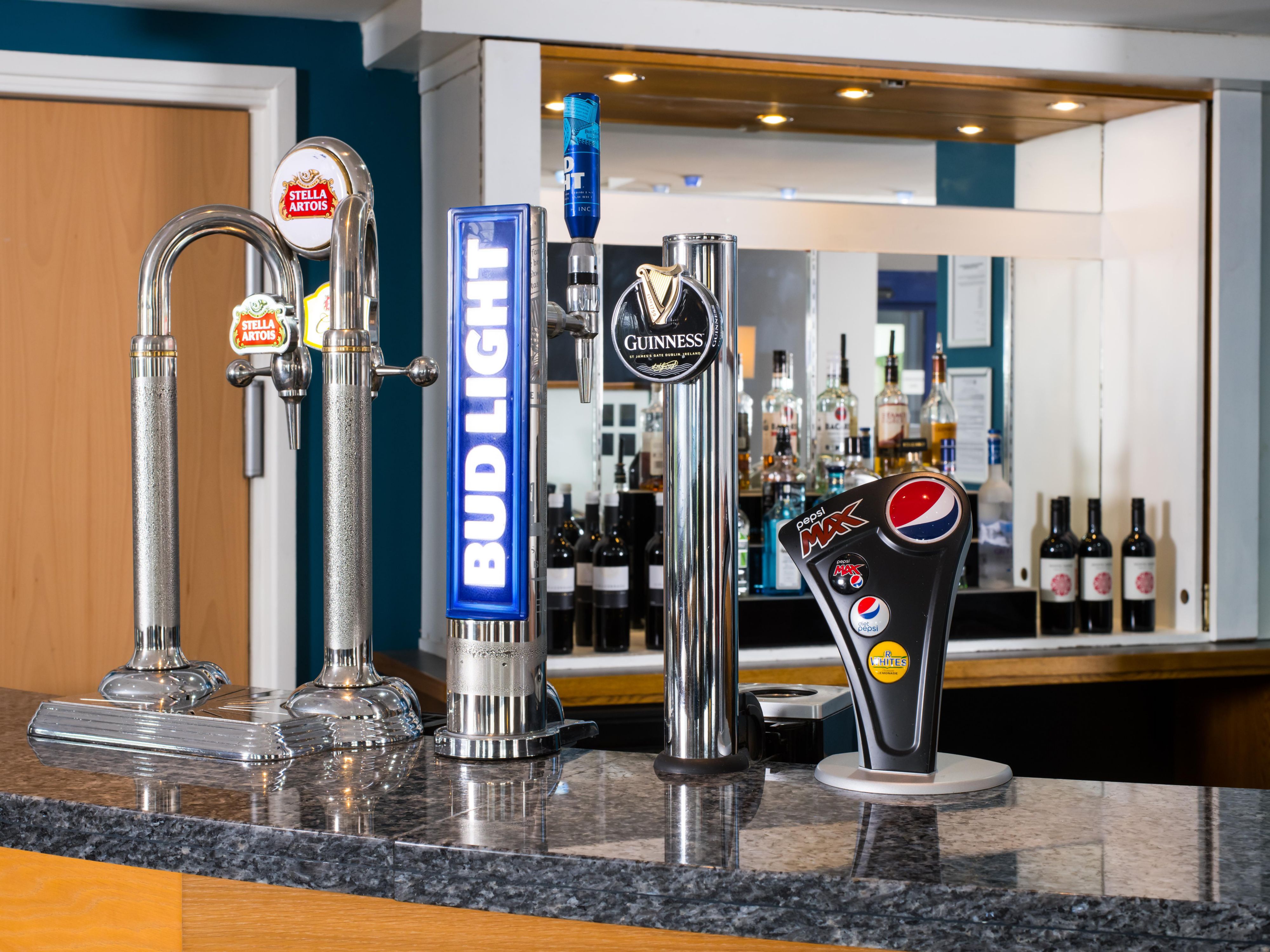 G&T or a soft drink? Our friendly team can sort that for you