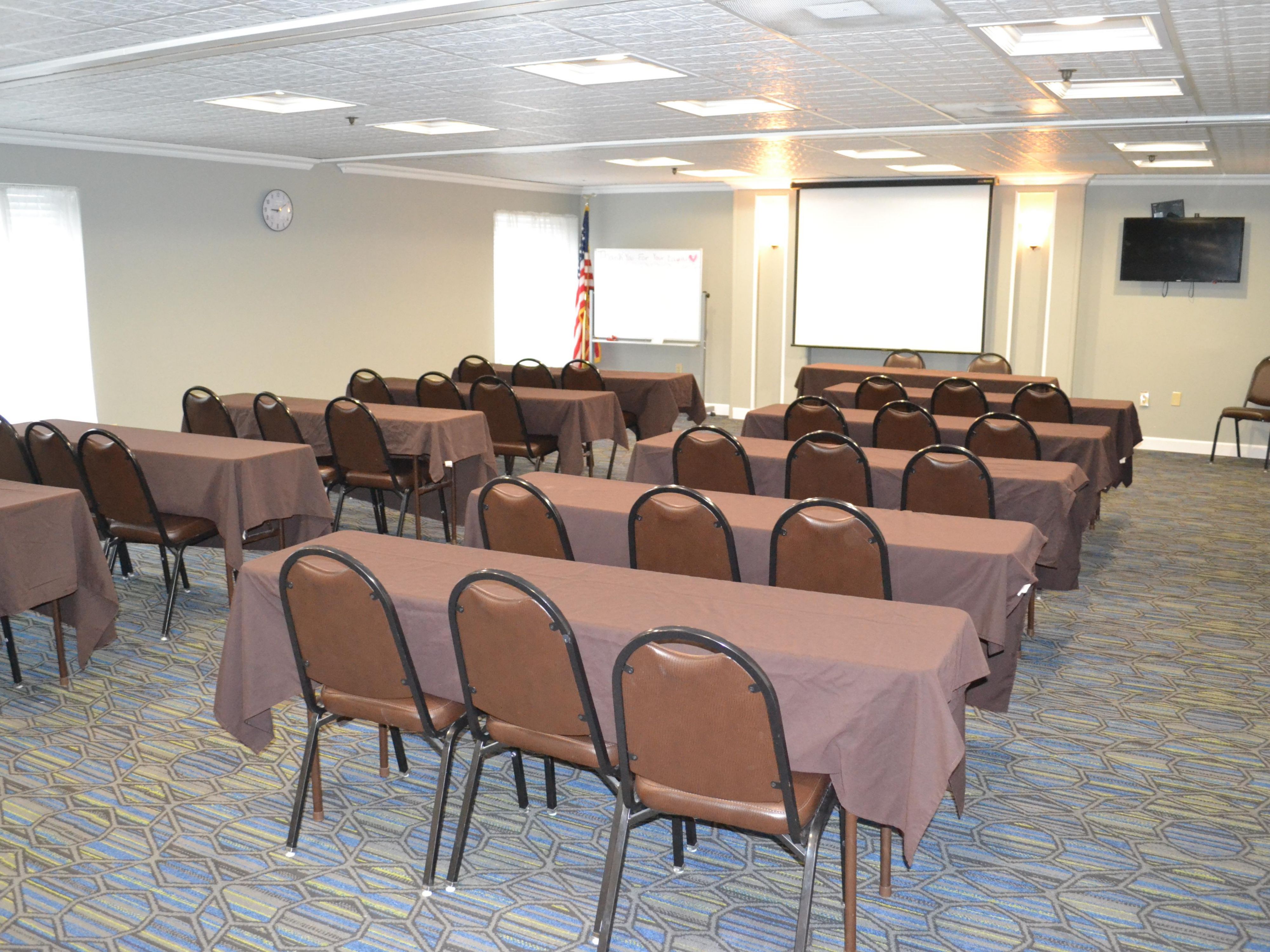 Are you in need of meeting space? Our hotel is perfect for corporate meetings and gatherings for social events up to 50 people. Please contact Chrissy Hoover at 717.790.0924 for more details.