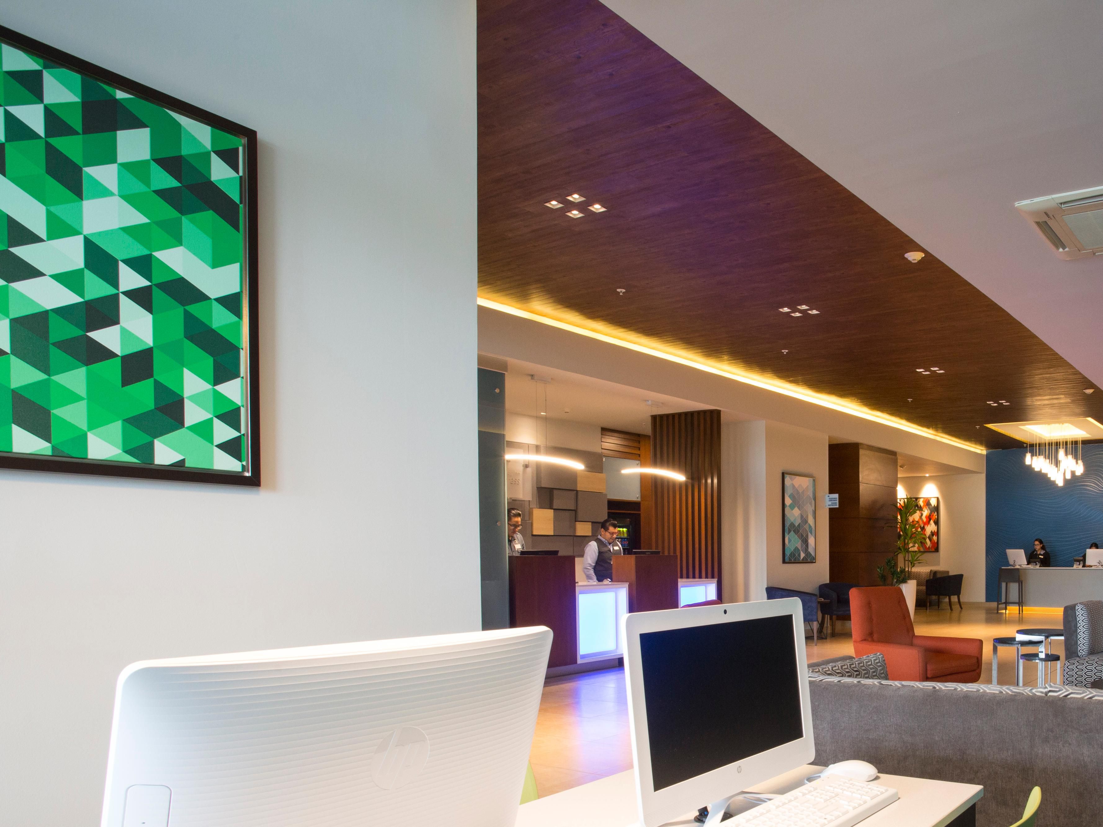 We have high speed internet.