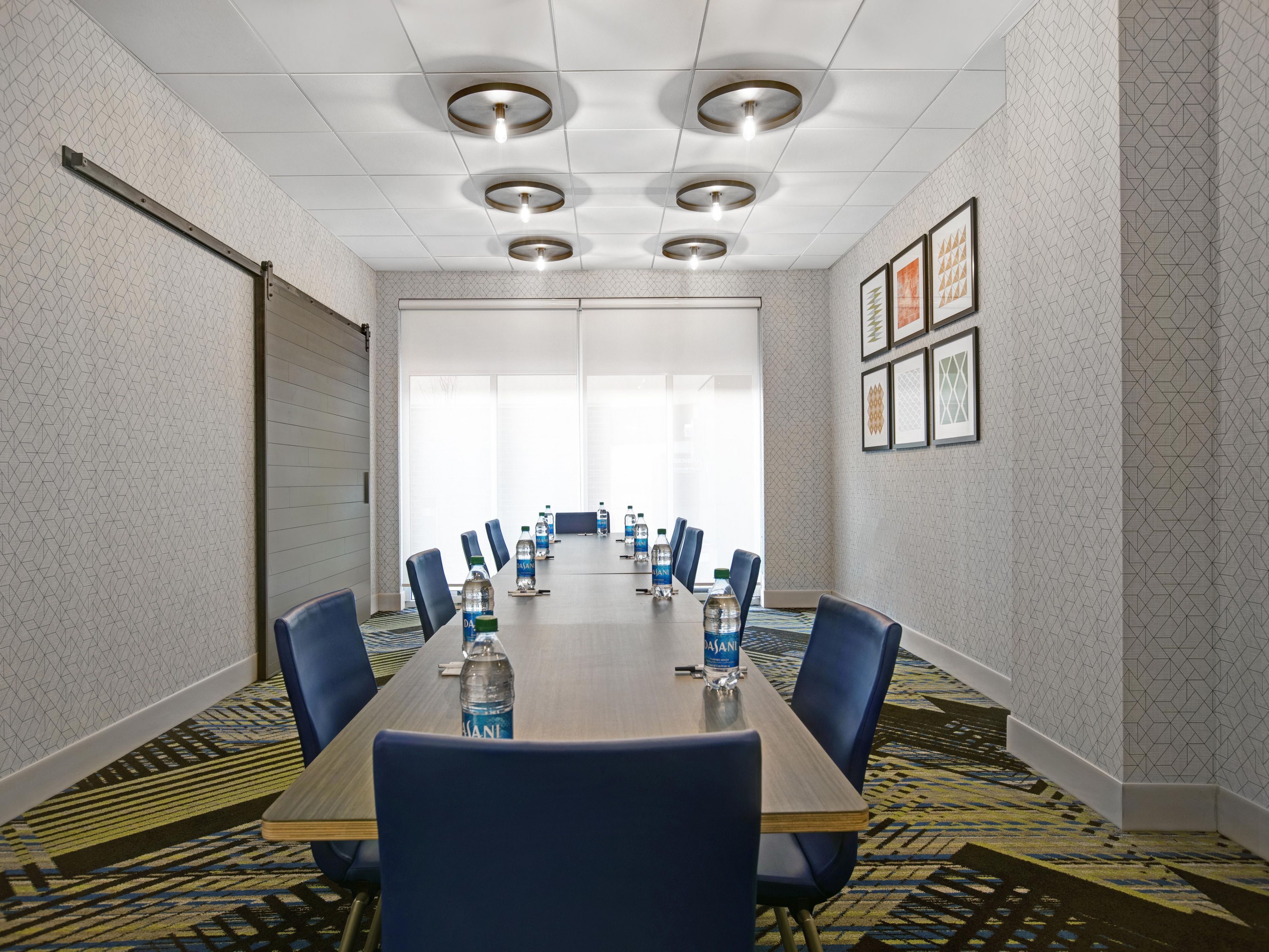  Host your next meeting in our comfortable downtown boardroom, ideal for small business gatherings or private events.