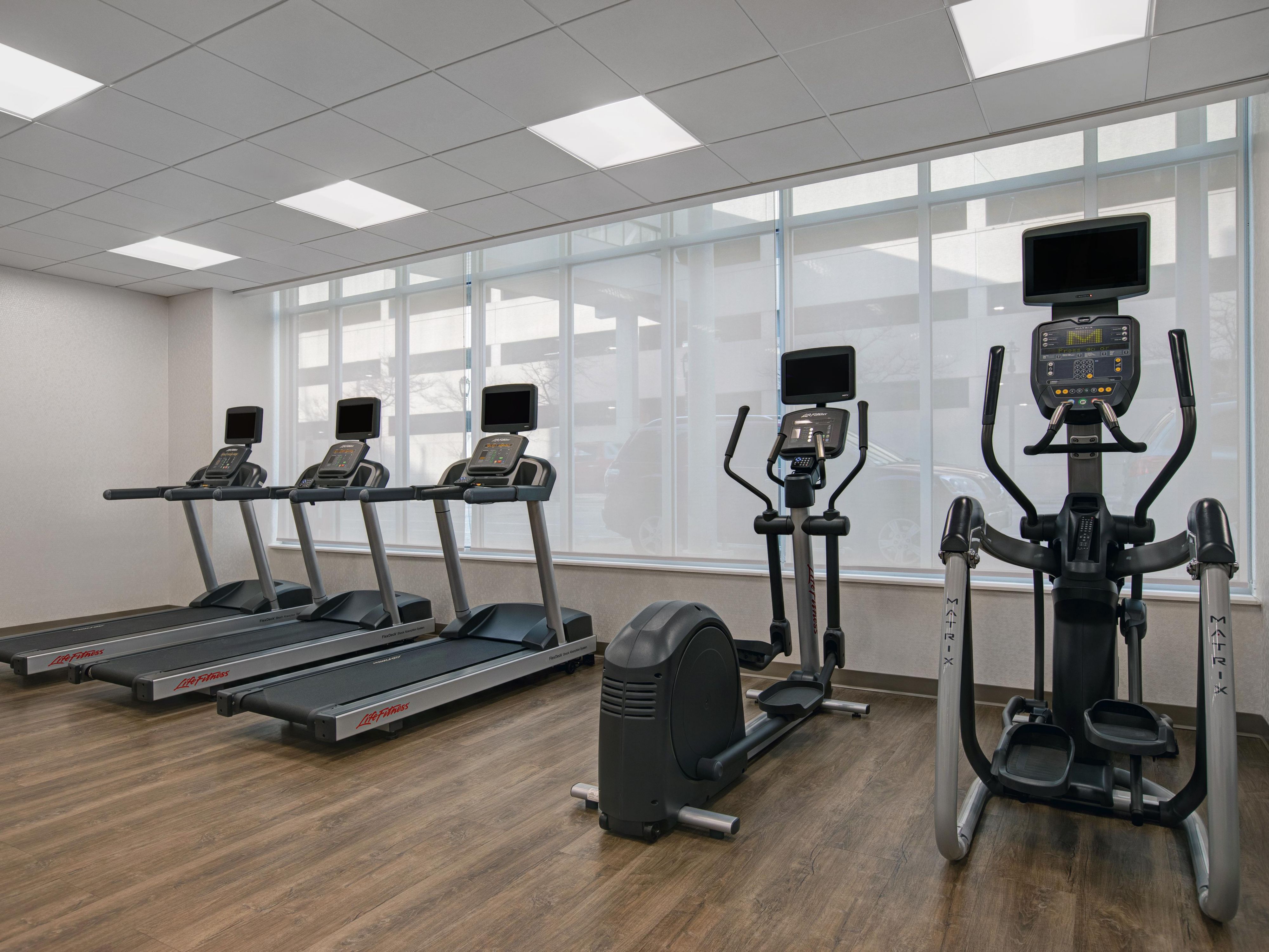 Stay active during your visit with our well-equipped fitness center, open daily for your convenience.