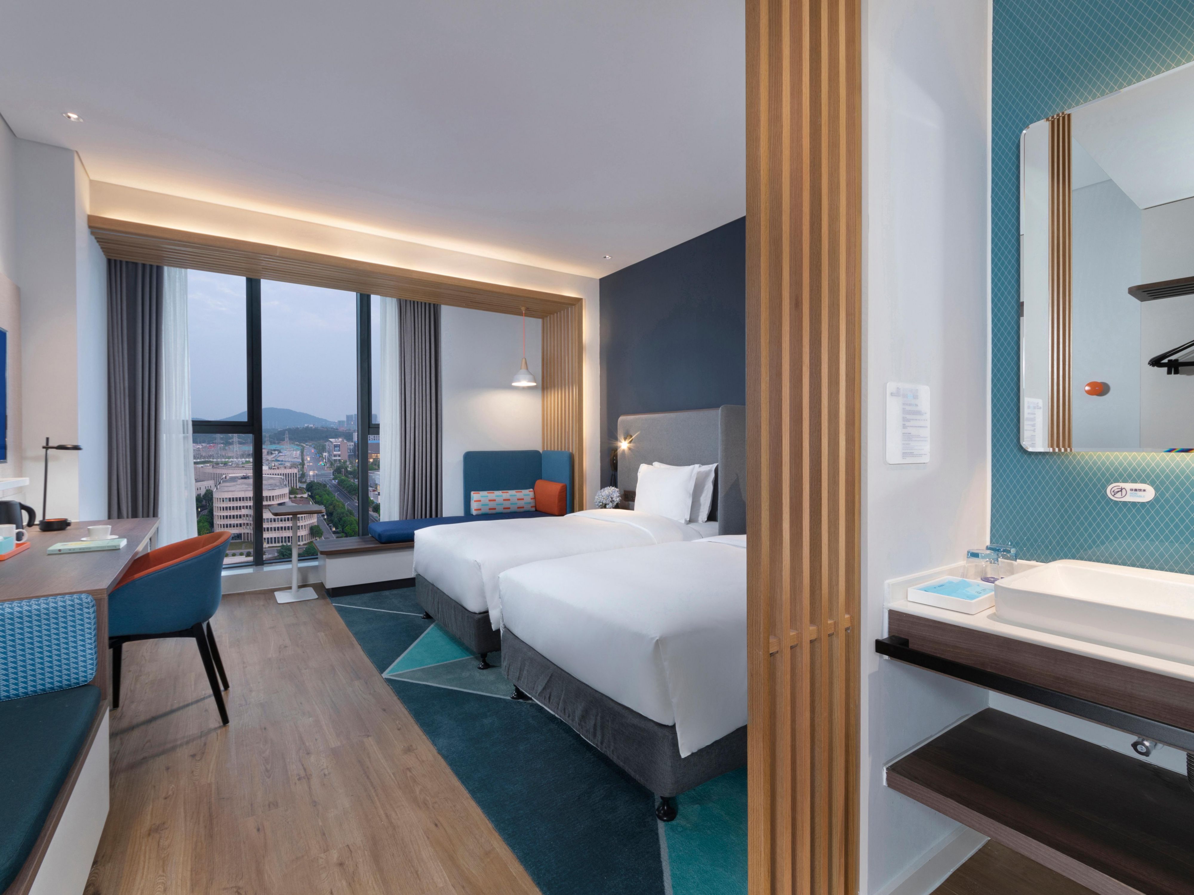 标准双床无烟房