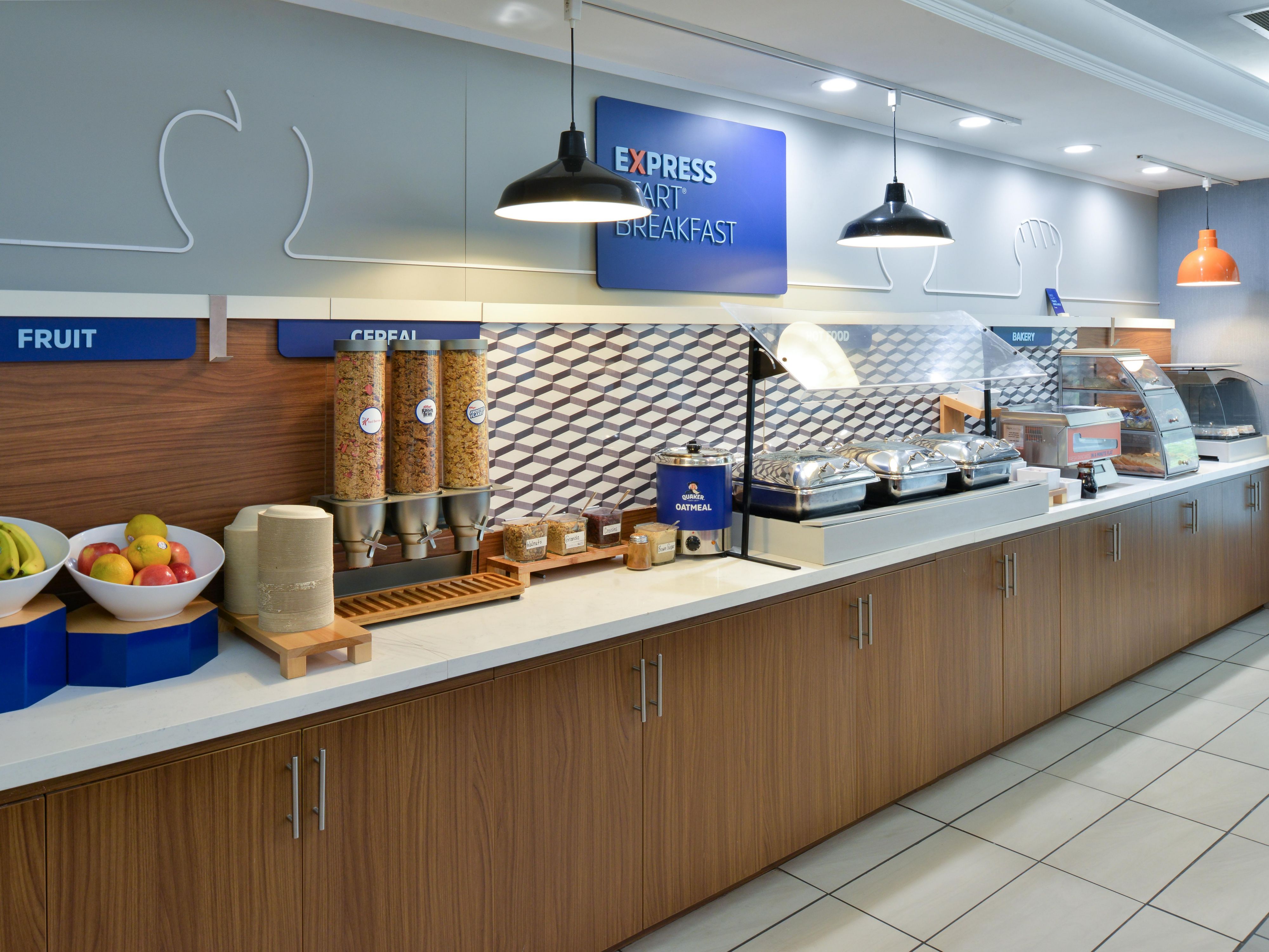 Start your day right with our hot breakfast buffet — fresh, filling, and made for you!