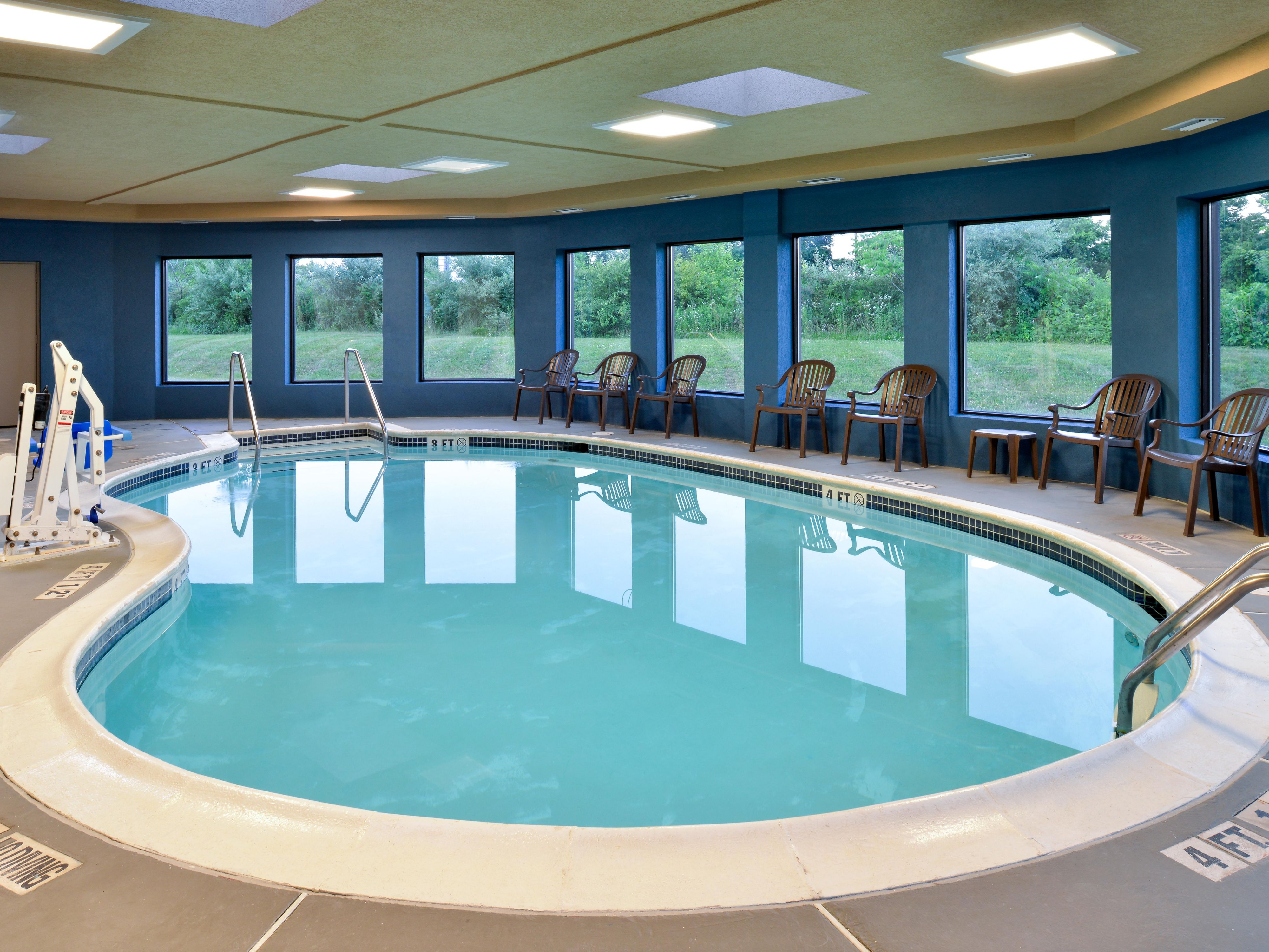 Relax, unwind, and enjoy a swim in our heated pool – open year-round for endless fun!