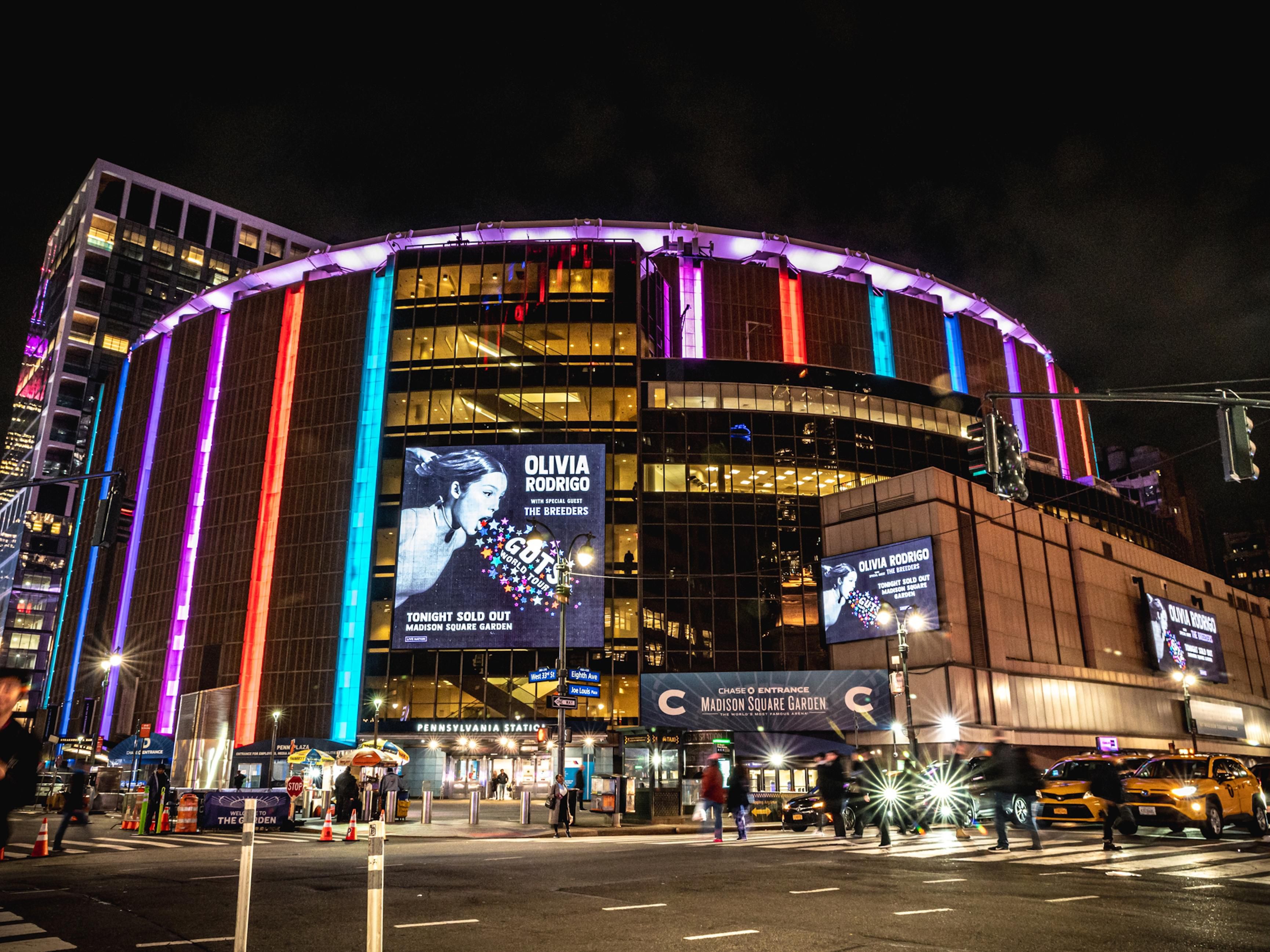Whether attending a concert or sporting event, Madison Square Garden is a short distance away.