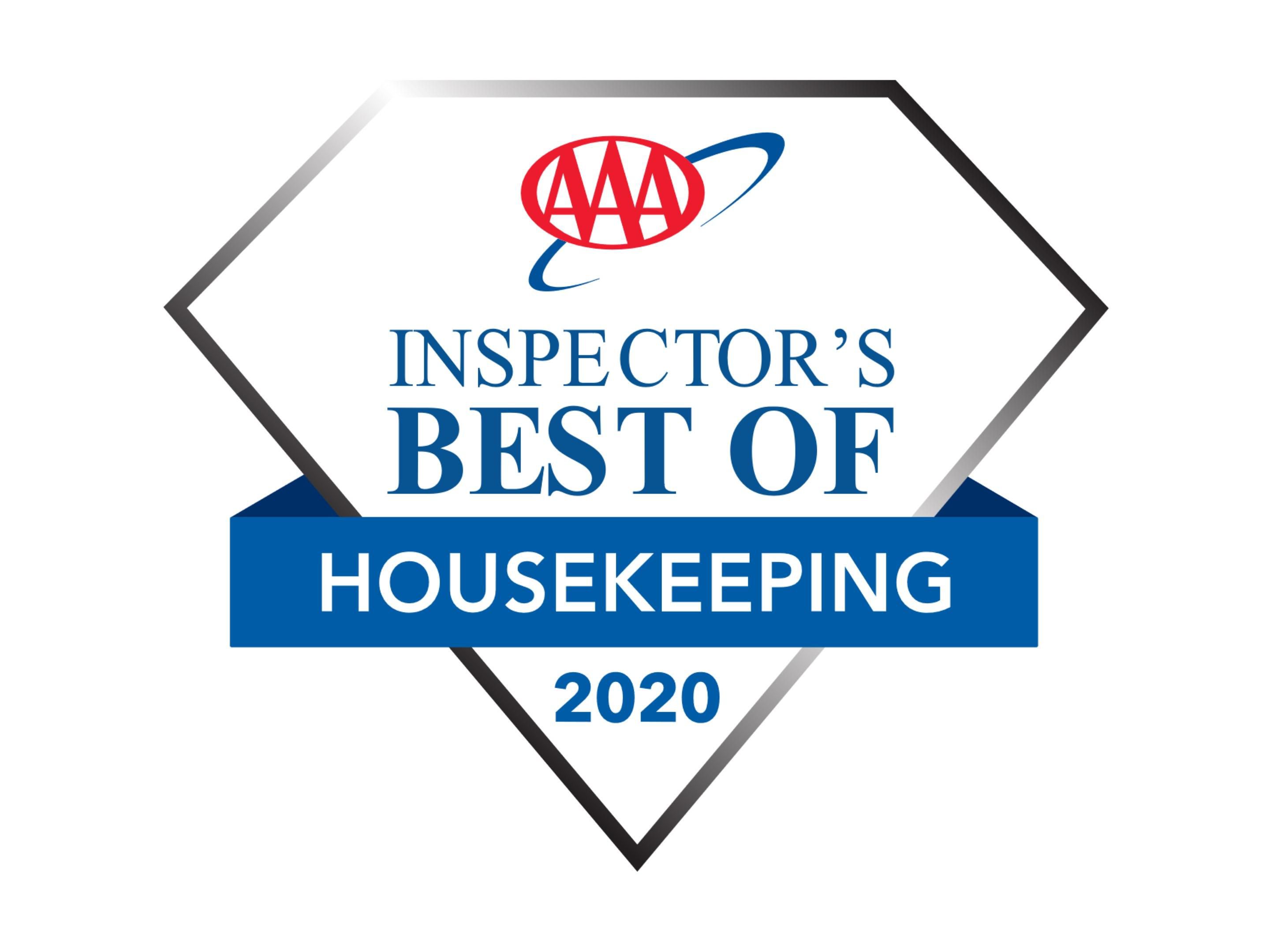 The hotel takes absolute pride in ensuring all spaces are kept clean and disinfected routinely. 
 Housekeeping has significantly surpassed expectations as measured during comprehensive on-site inspections and thus has been awarded the AAA 2025 Best of Housekeeping badge!