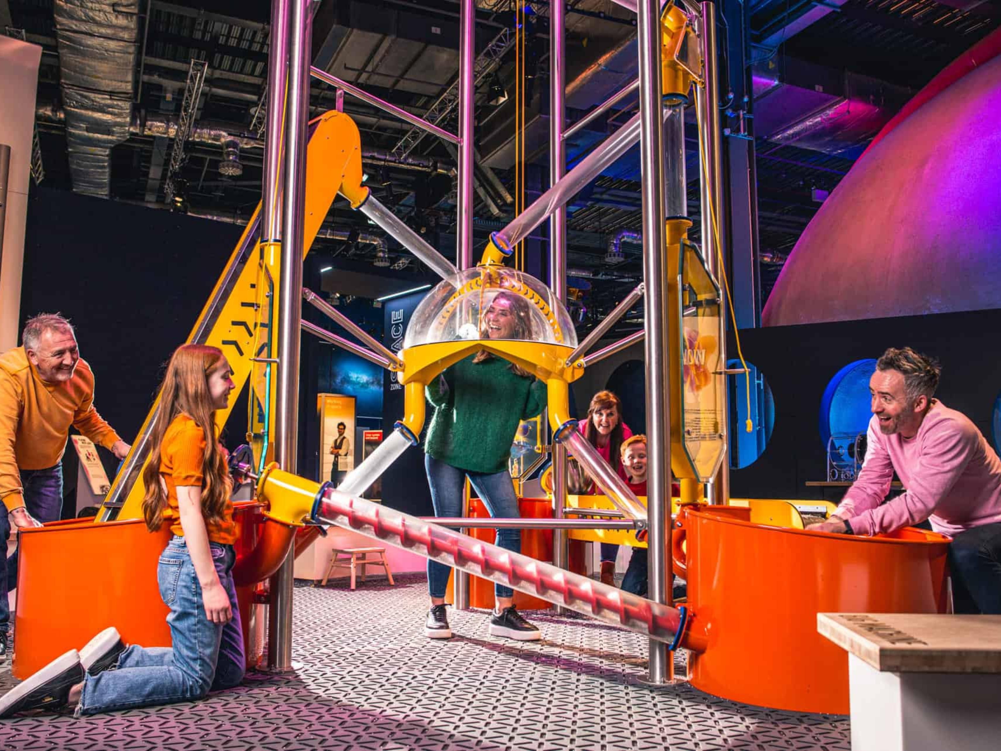 Explore Life, a hands-on science centre in Newcastle. One ticket gets you access to live science shows, the North's biggest planetarium, the International Space Station model, interactive exhibits, creative zones, and more. Fun for all ages, all year round. Speak to our team to find out how to get your discount.