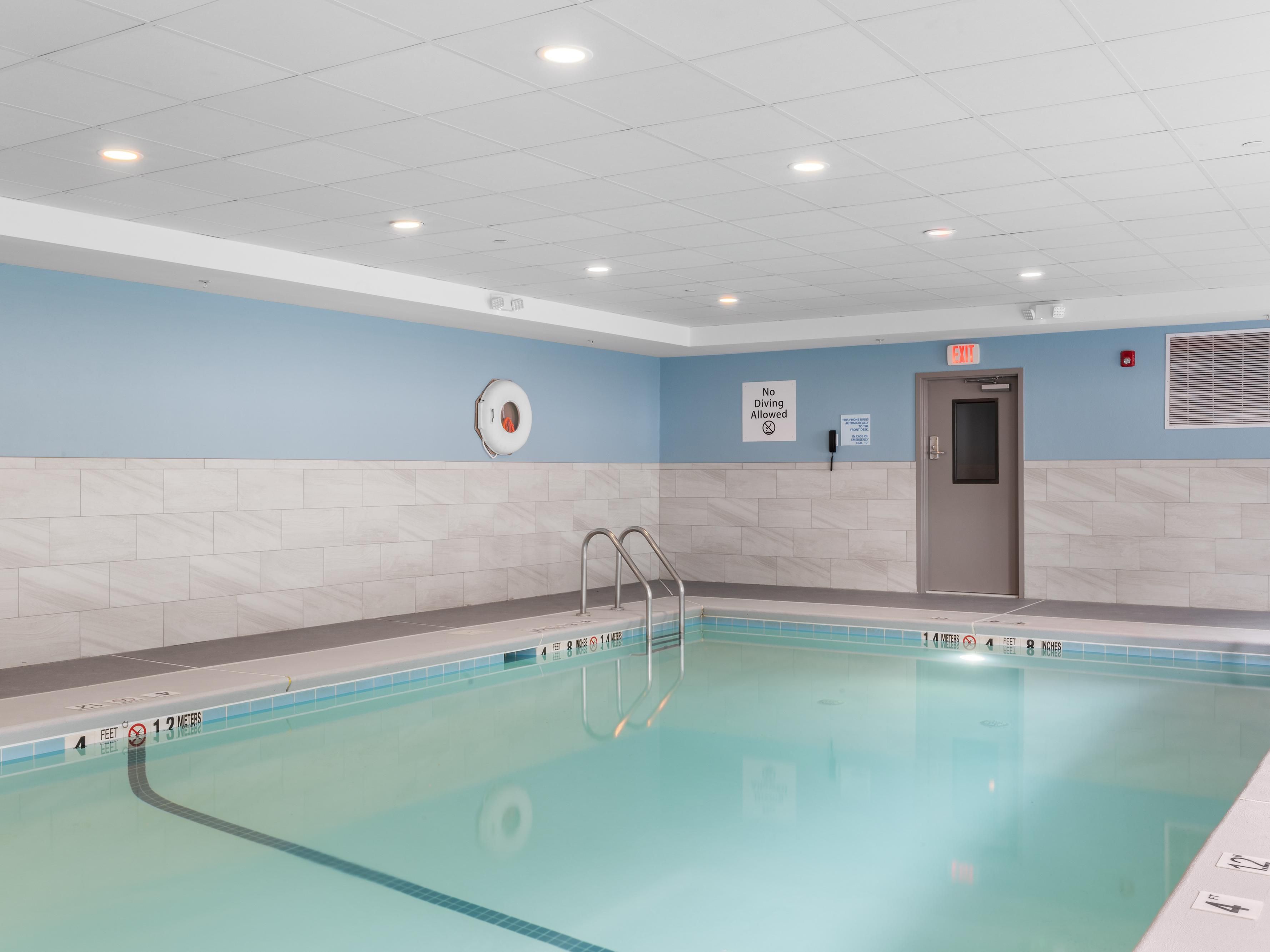 Heated indoor pool for the whole family!