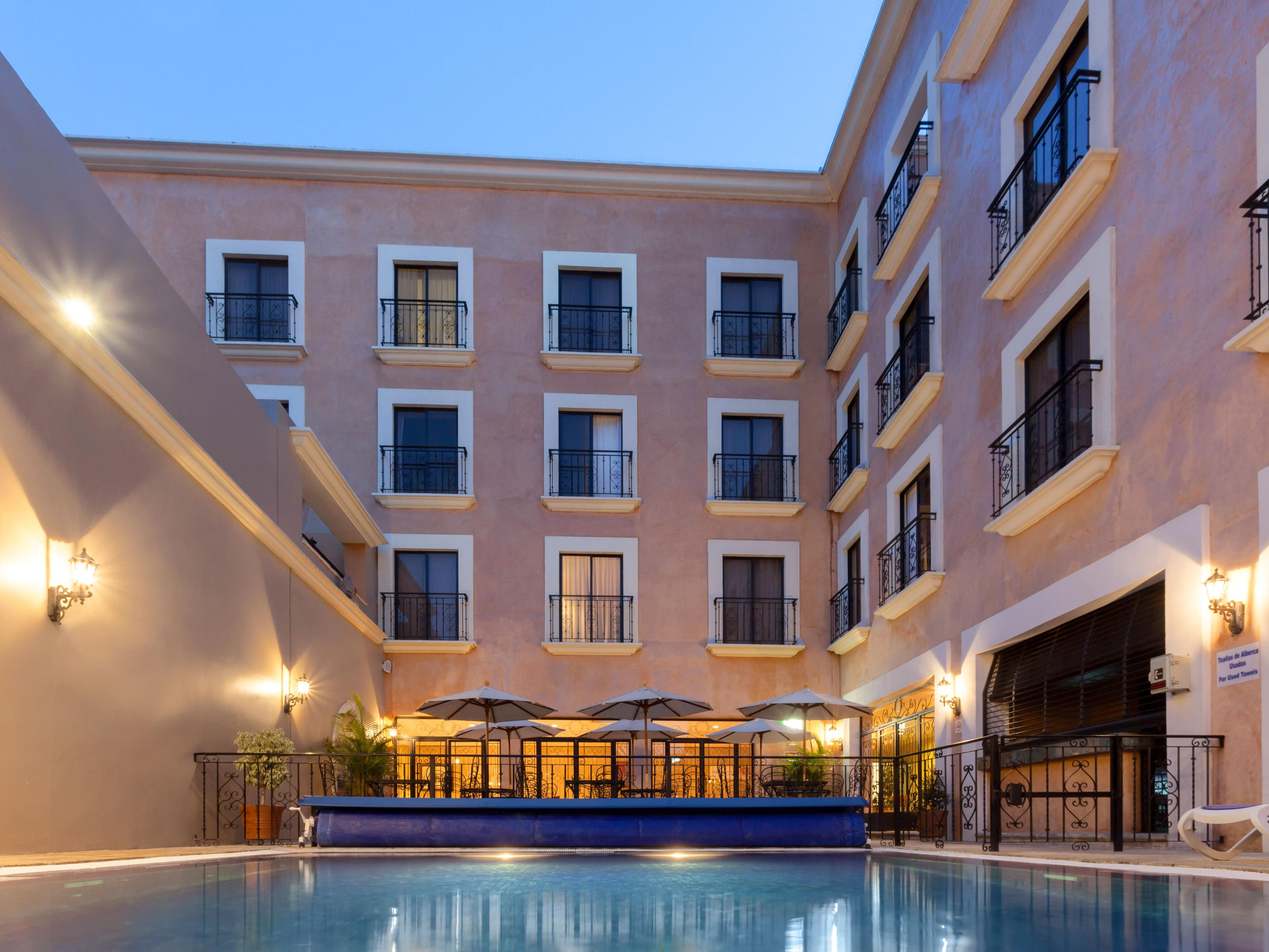 Take a dip in our stunning outdoor Pool