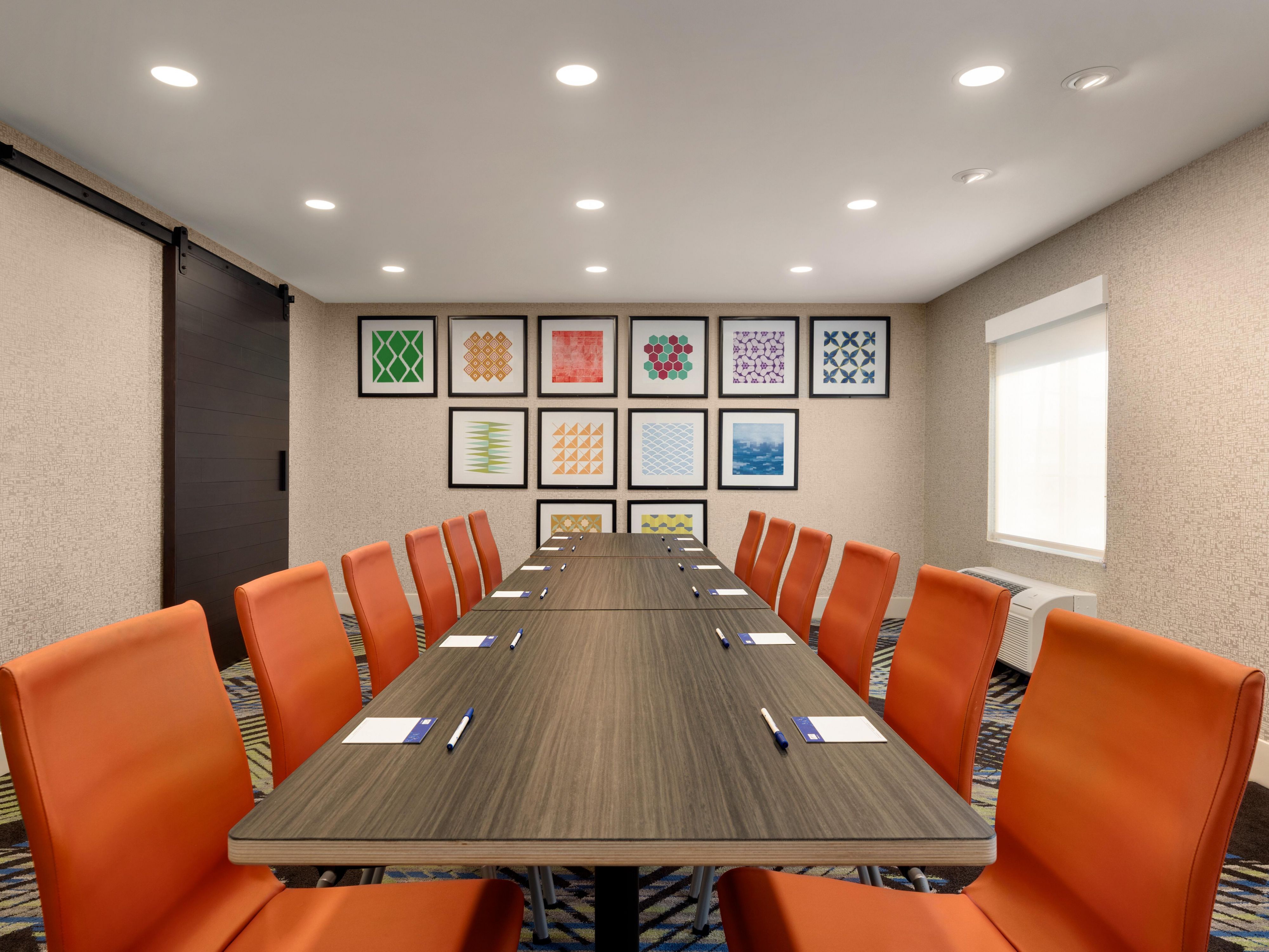 Book your next meeting in our fun, bright and cozy meeting space. Call 1-518-561-0403 to inquire.