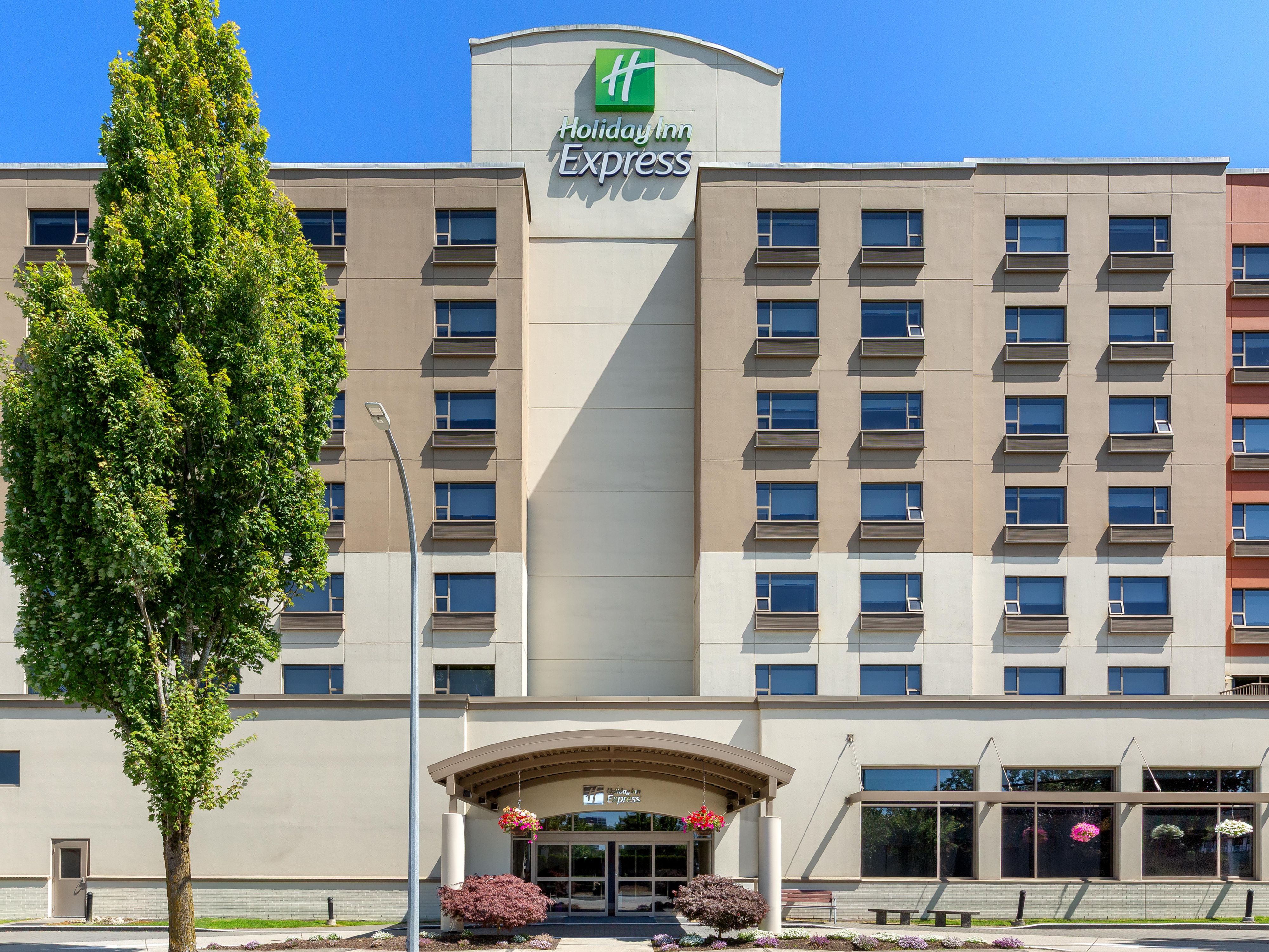 Exterior of hotel in the day