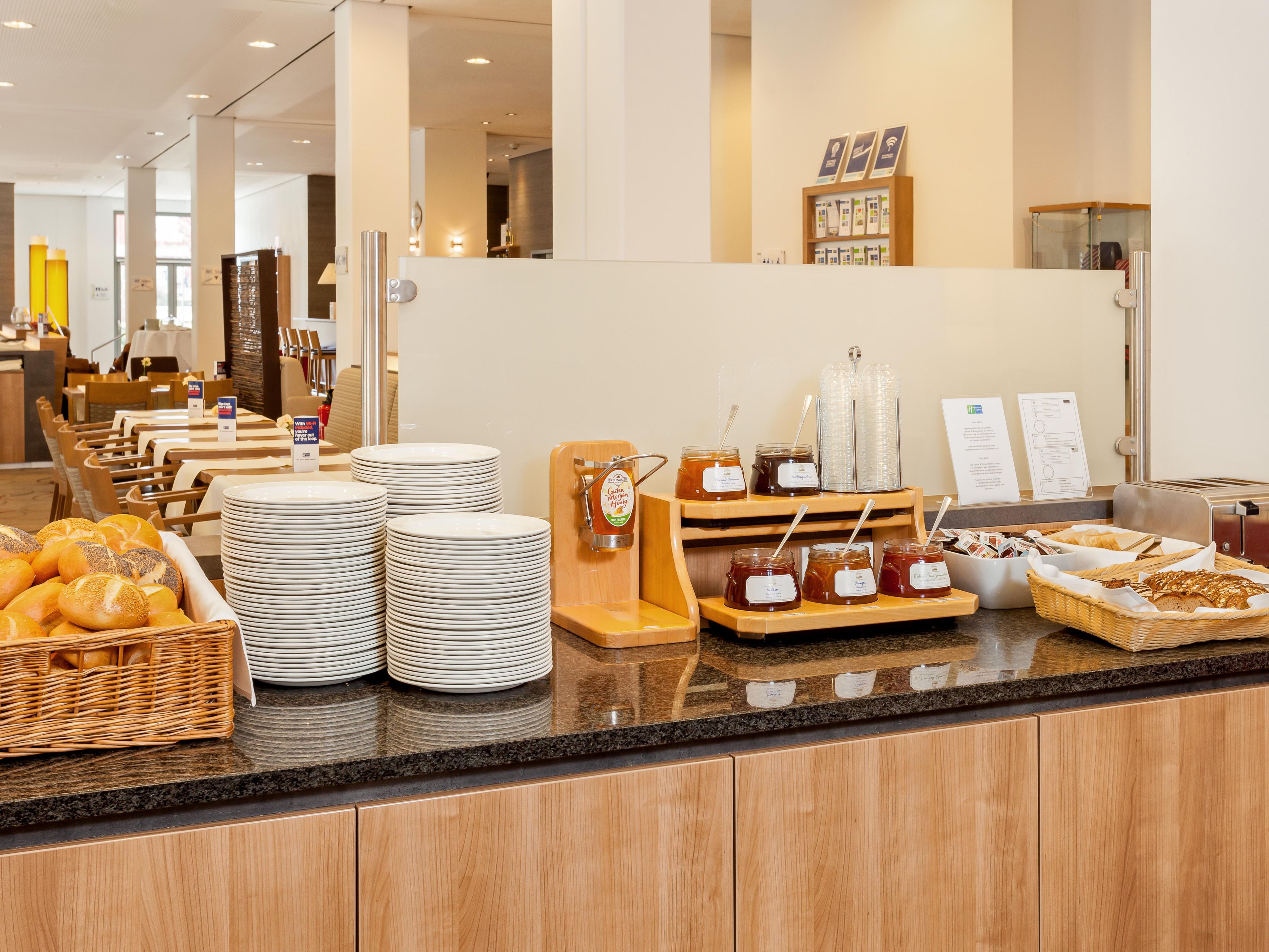 It's the most important meal of the day - and it's always included! Whether you prefer sweet or savoury, we have got you covered!