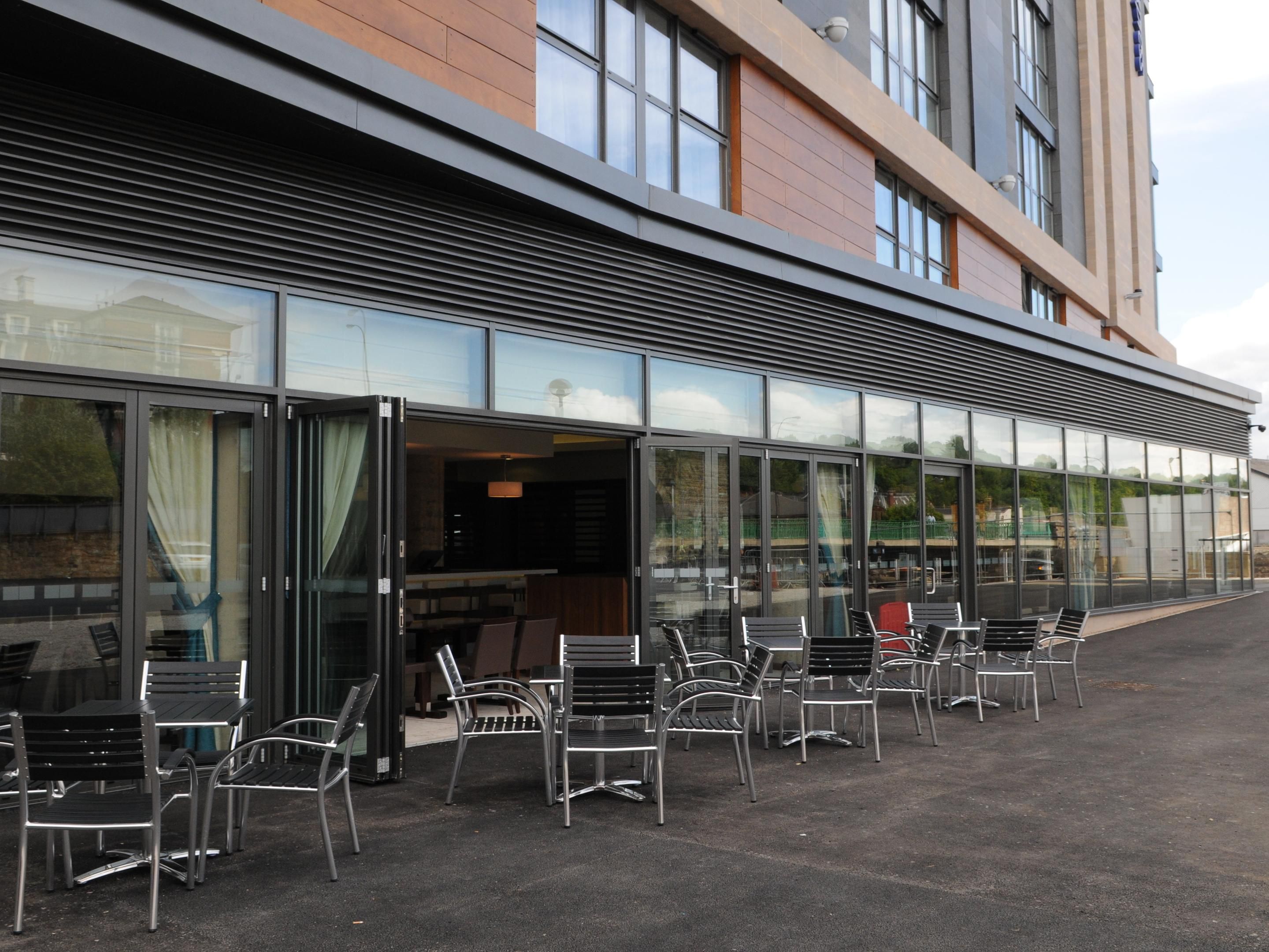 Enjoy a drink or two sat in our outdoor patio