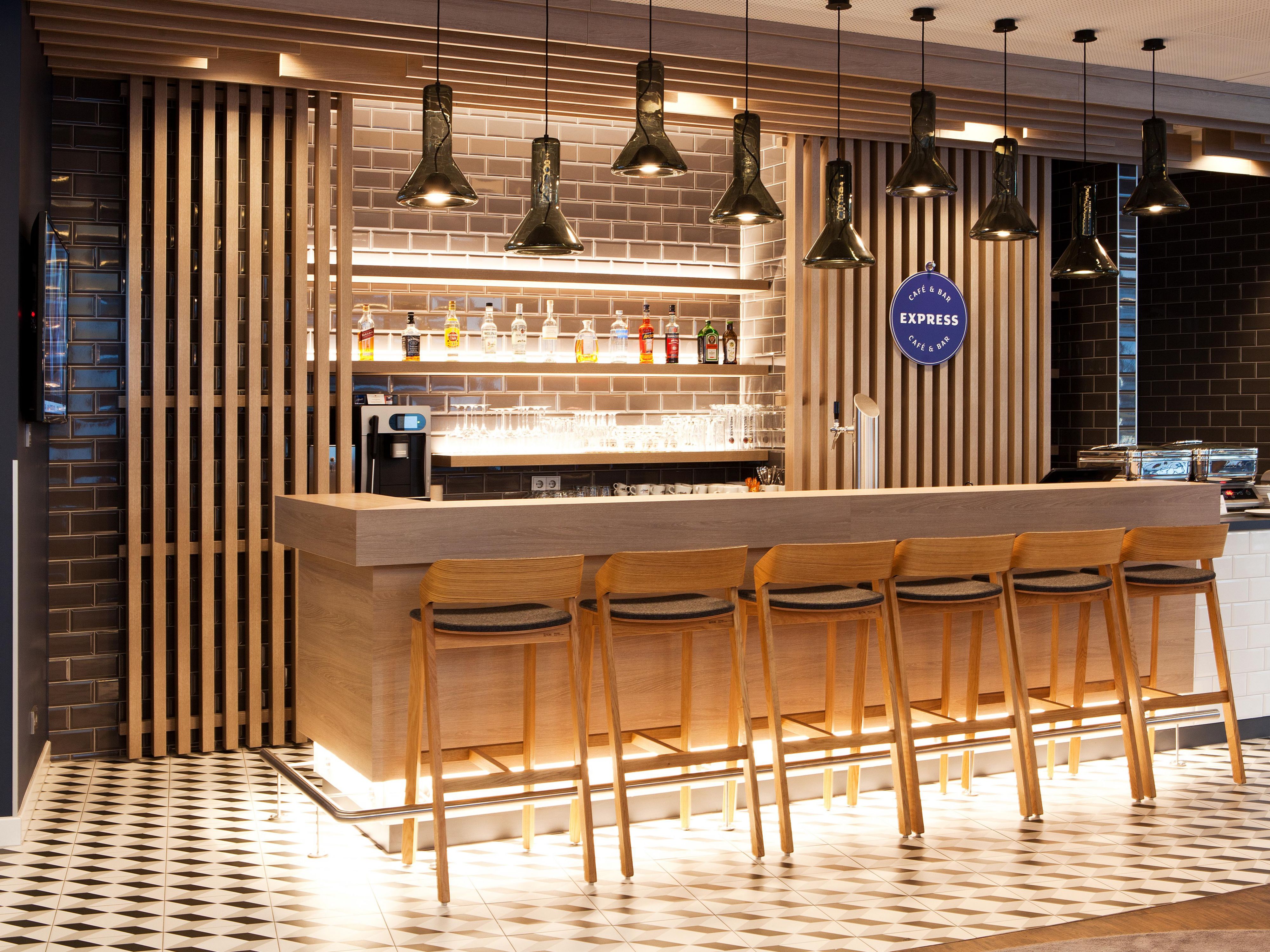 Visit our bar 24 Hours a day for a drink or a Snack.