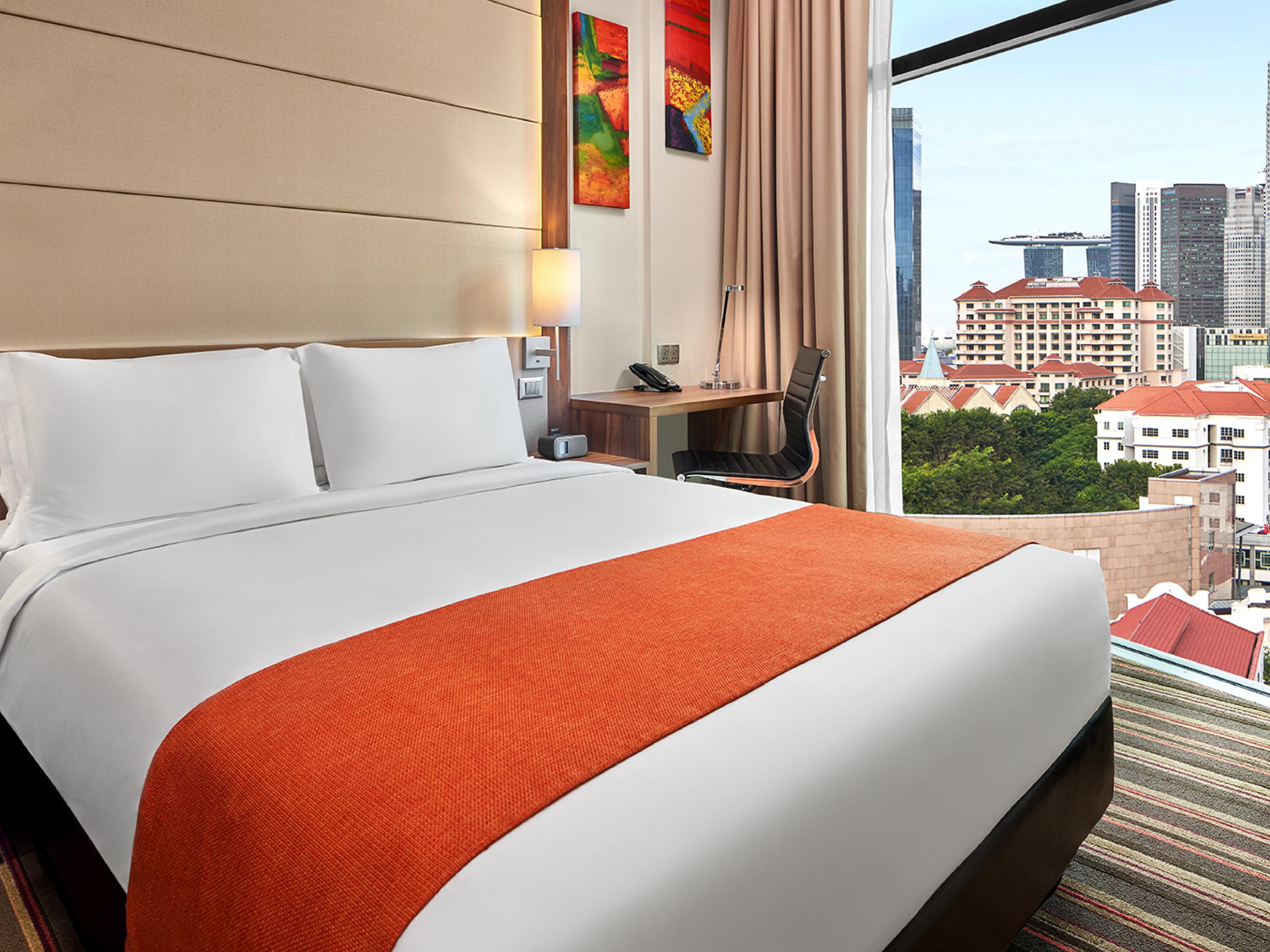 Queen Bed Standard Room City View Top Floor