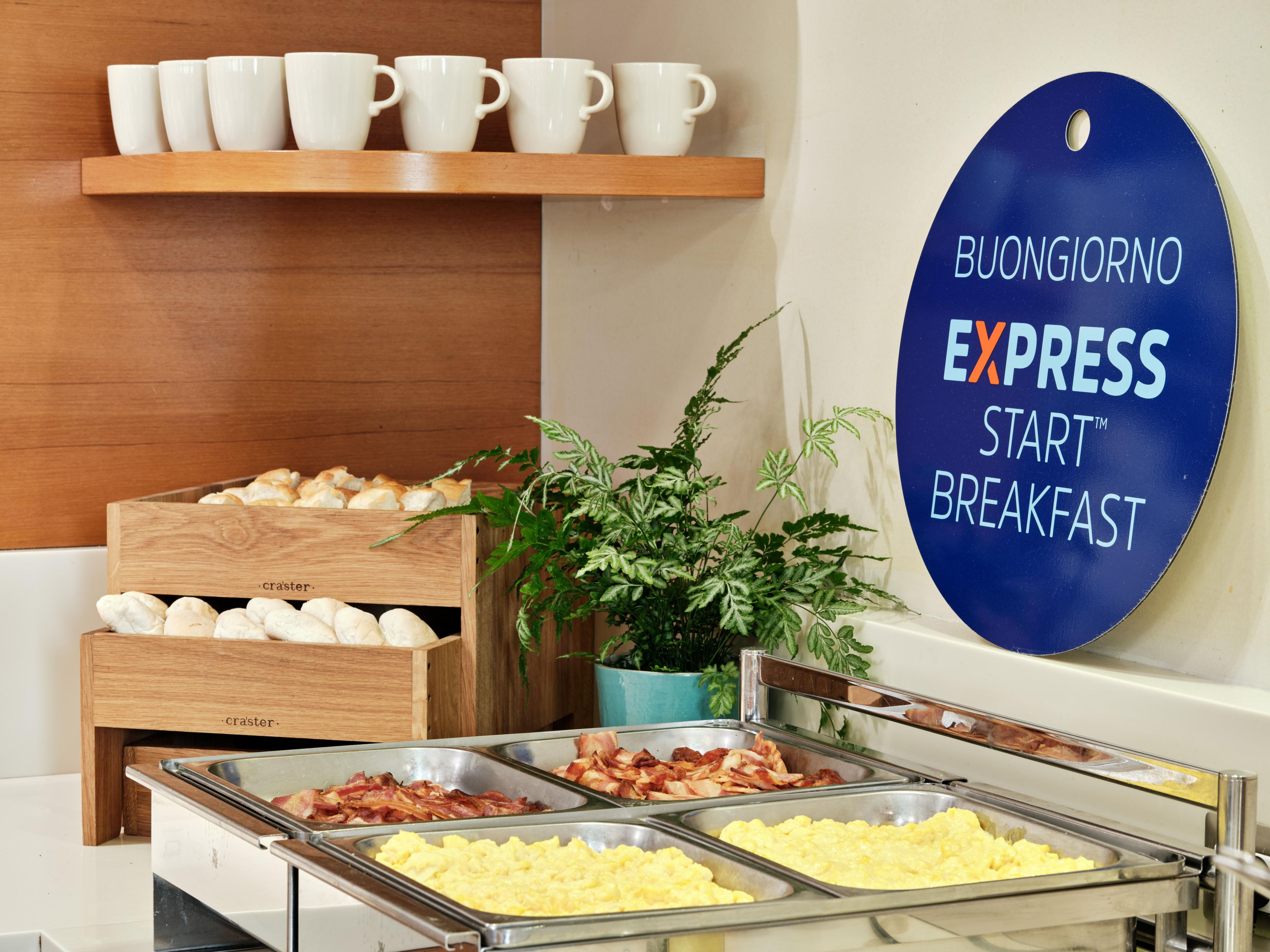 Breakfast is always free! We offer a self-service buffet with food and beverage selections. Take away possible. Opening hours: every day from 05:00 am to 10:00 am.