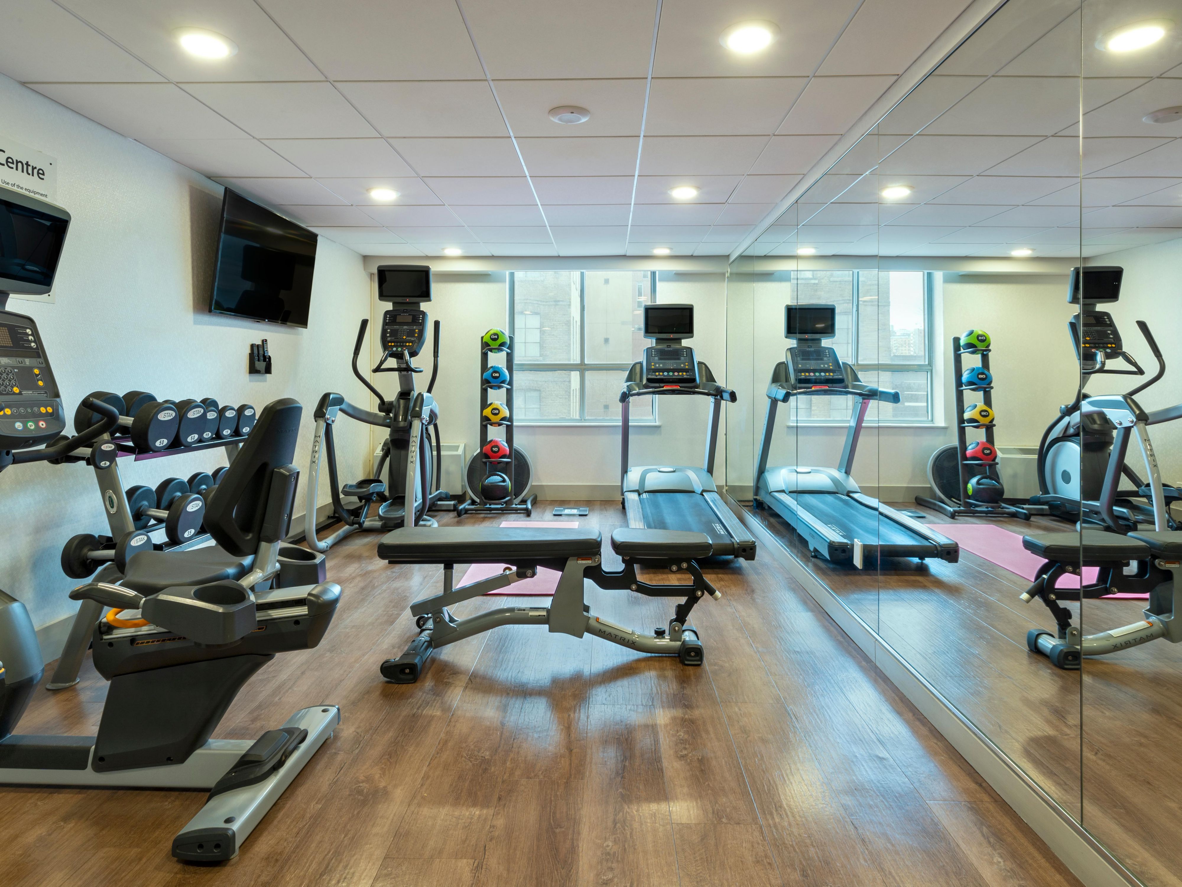 Stay Fit in our Fitness Center 