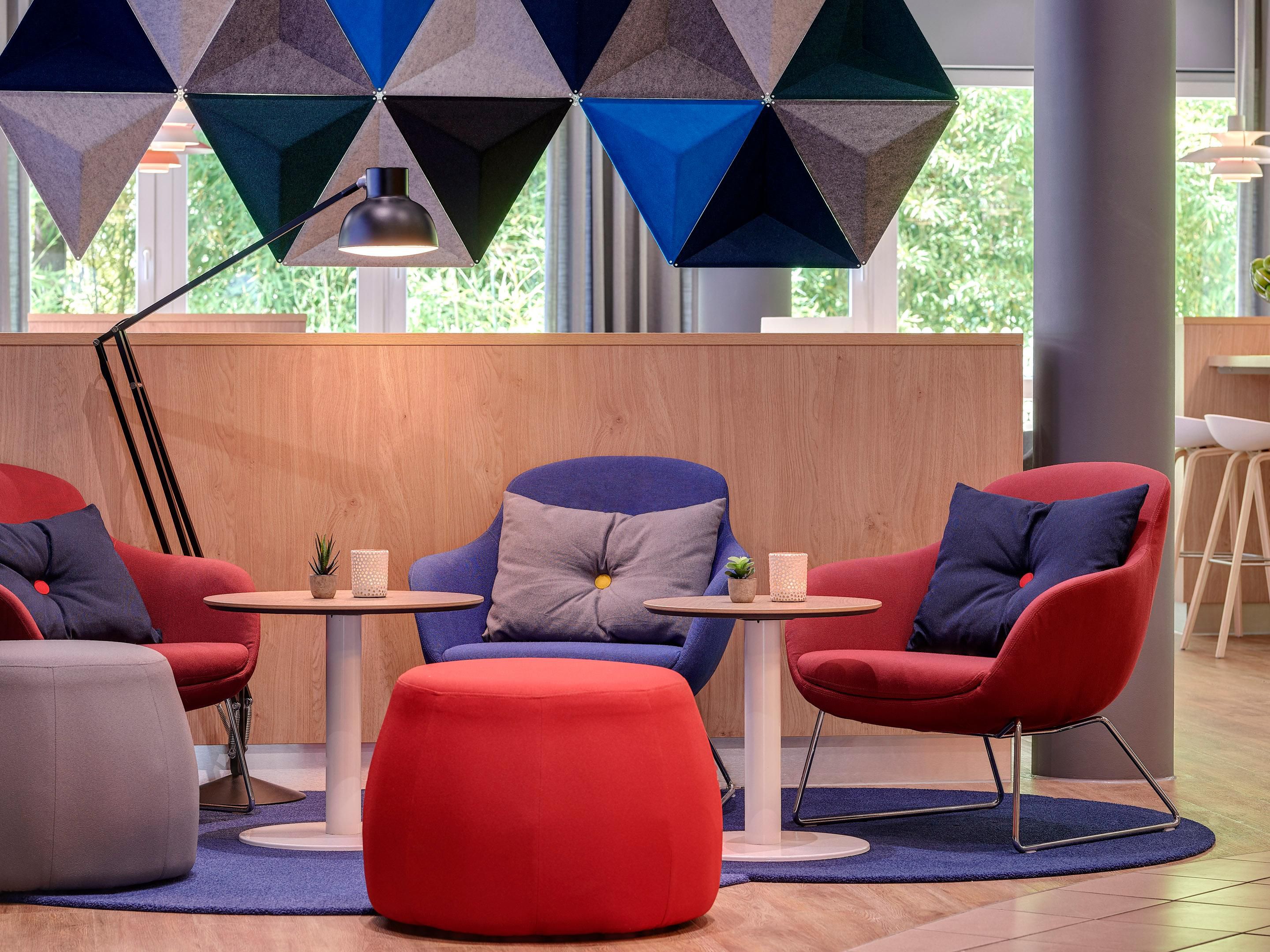 Stay relaxed in our cozy Lounge area.