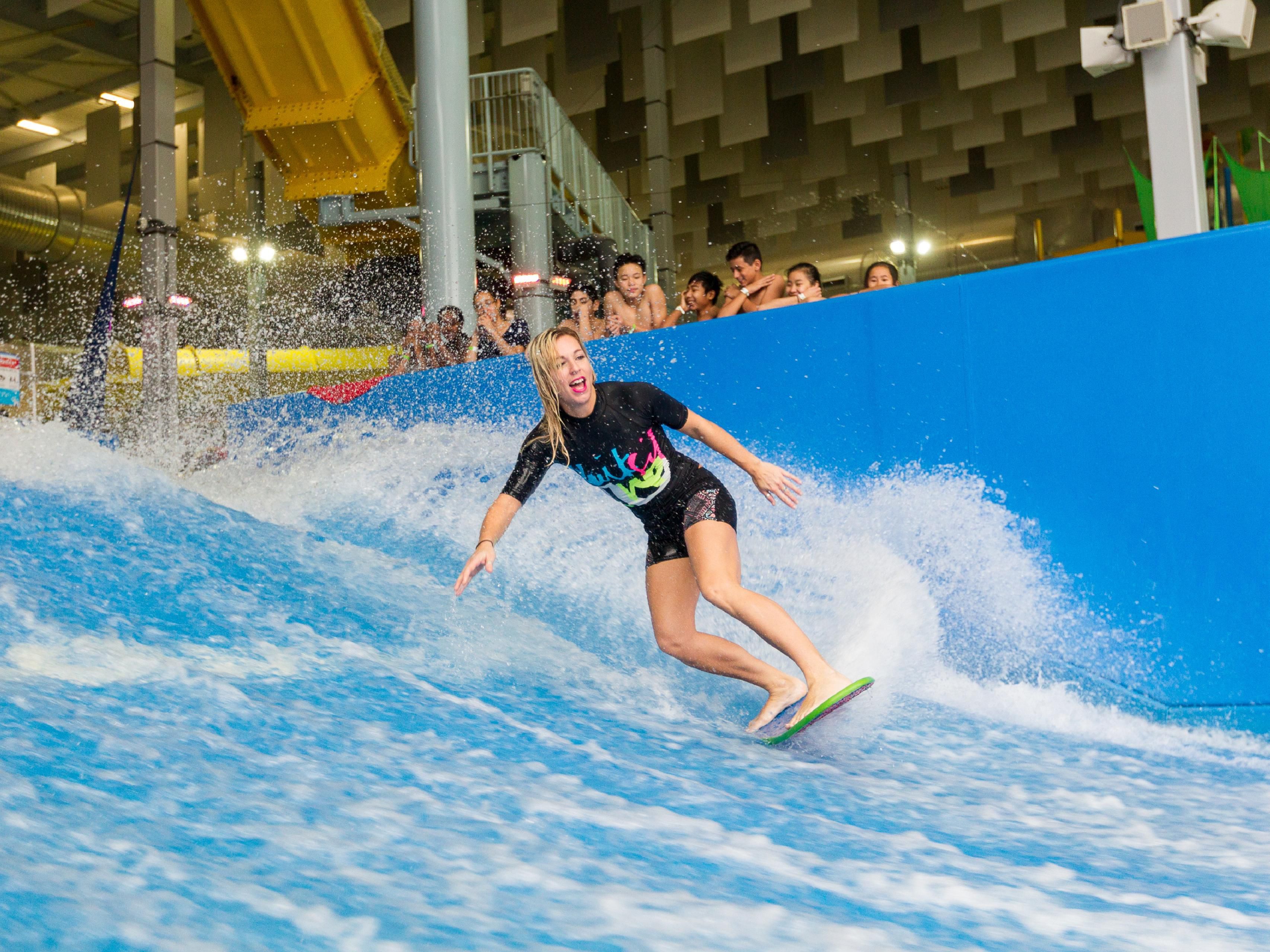 Our hotel is located within a 7 minute walk of the popular local attraction, Adventure Bay Family Water Park. Several indoor waterslides, kid zone and wave pool!