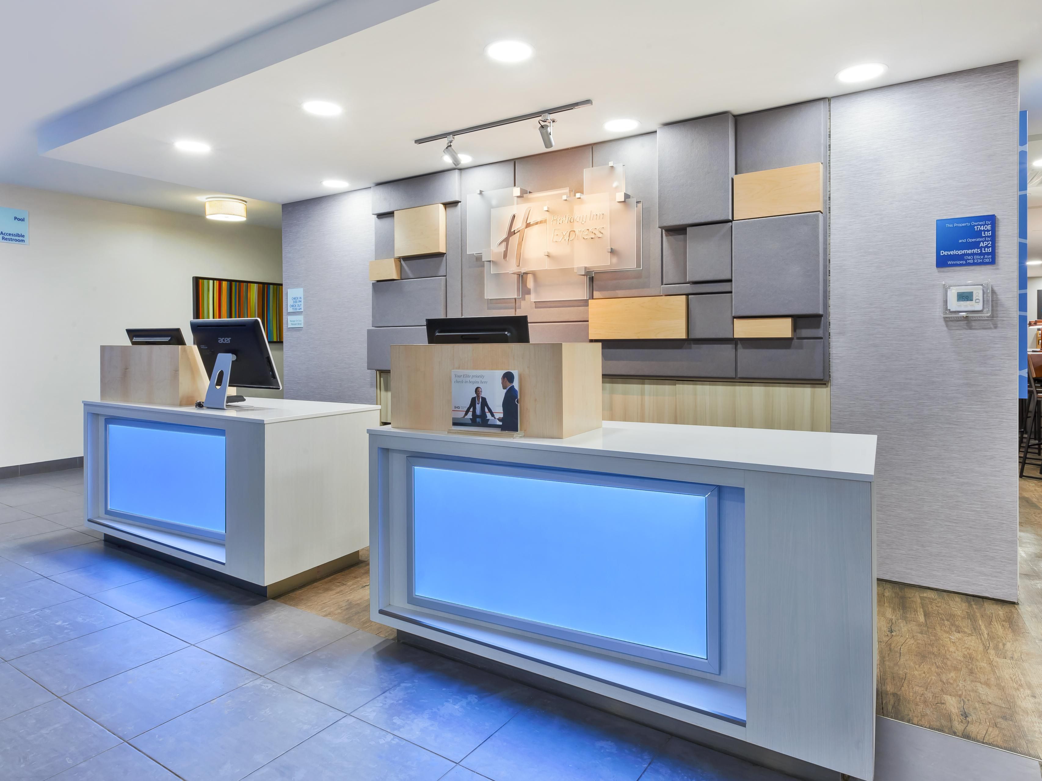 Welcome to Holiday Inn Express Winnipeg - Polo Park!