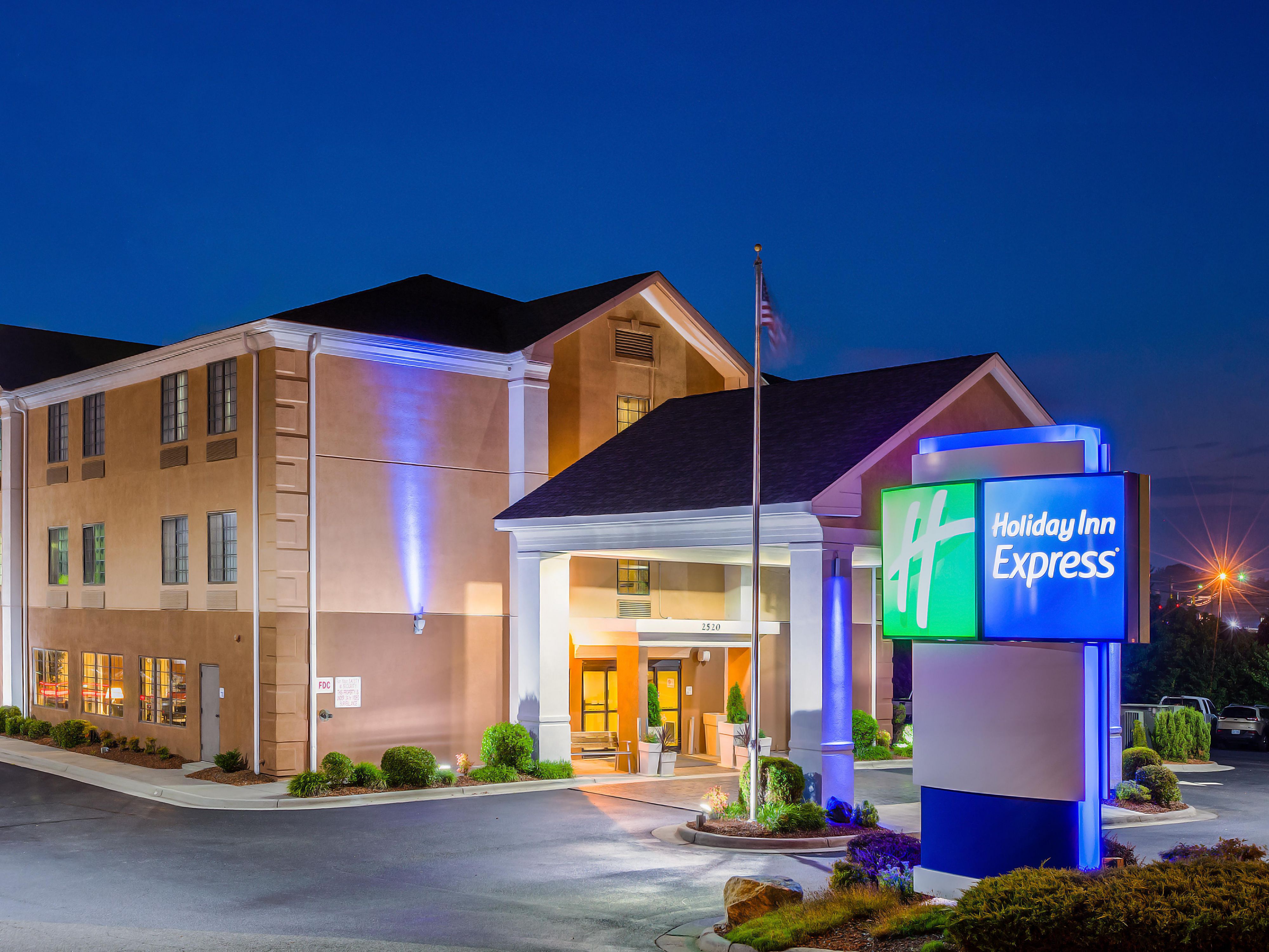 While you're in town visiting Winston-Salem State University, stay with us at the Holiday Inn Express! We are just 15 minutes from campus and offer a special discount rate. This offer is not valid on homecoming or graduation weekends. Rooms were newly renovated in 2024.