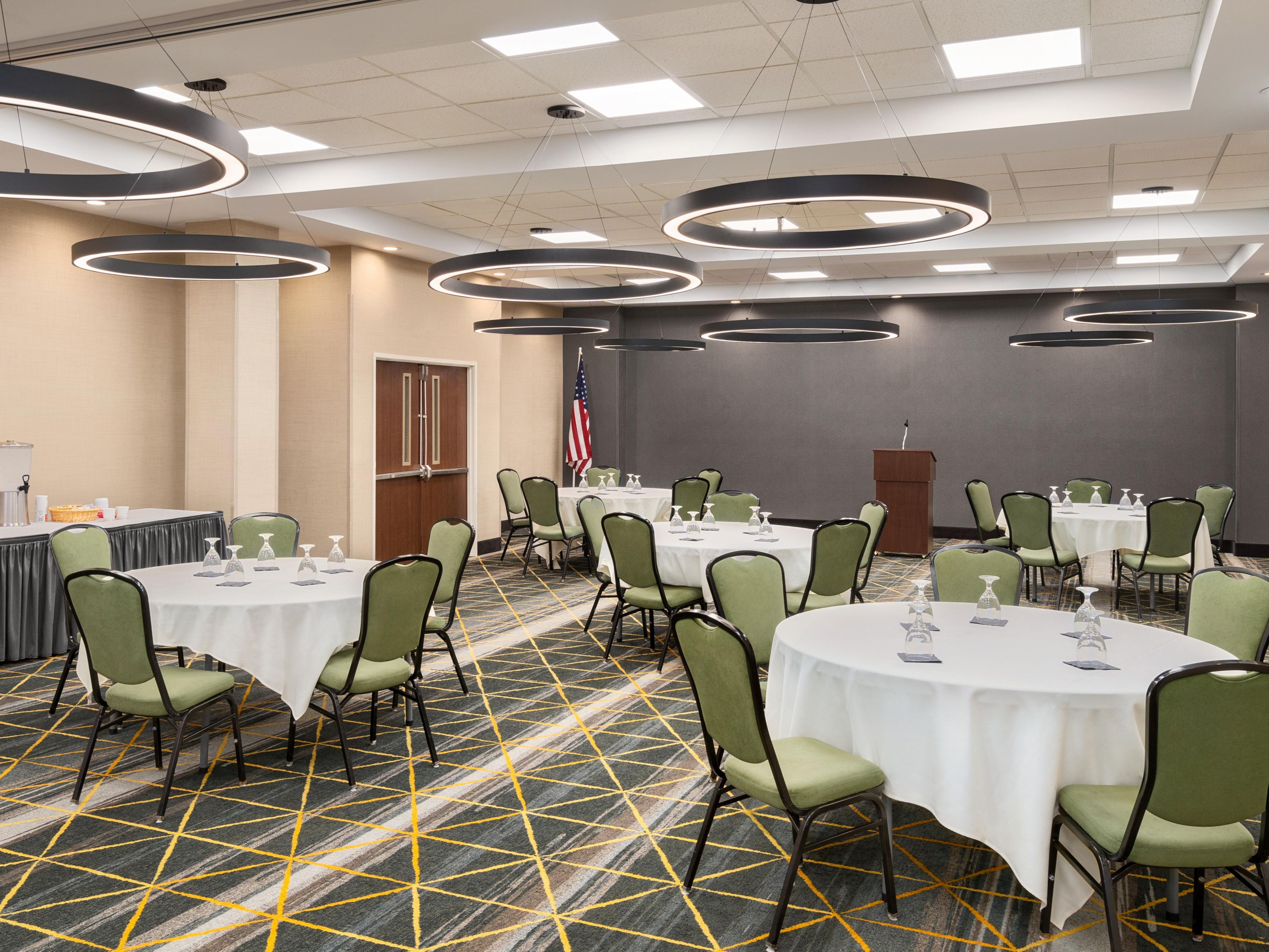With 1,800 square feet of versatile meeting space, we cater to all occasions. From business meetings to weddings and family reunions, we know being together matters, which is why our dedicated team brings your vision to life, turning mundane meetings into masterpieces and ordinary gatherings into extraordinary events.