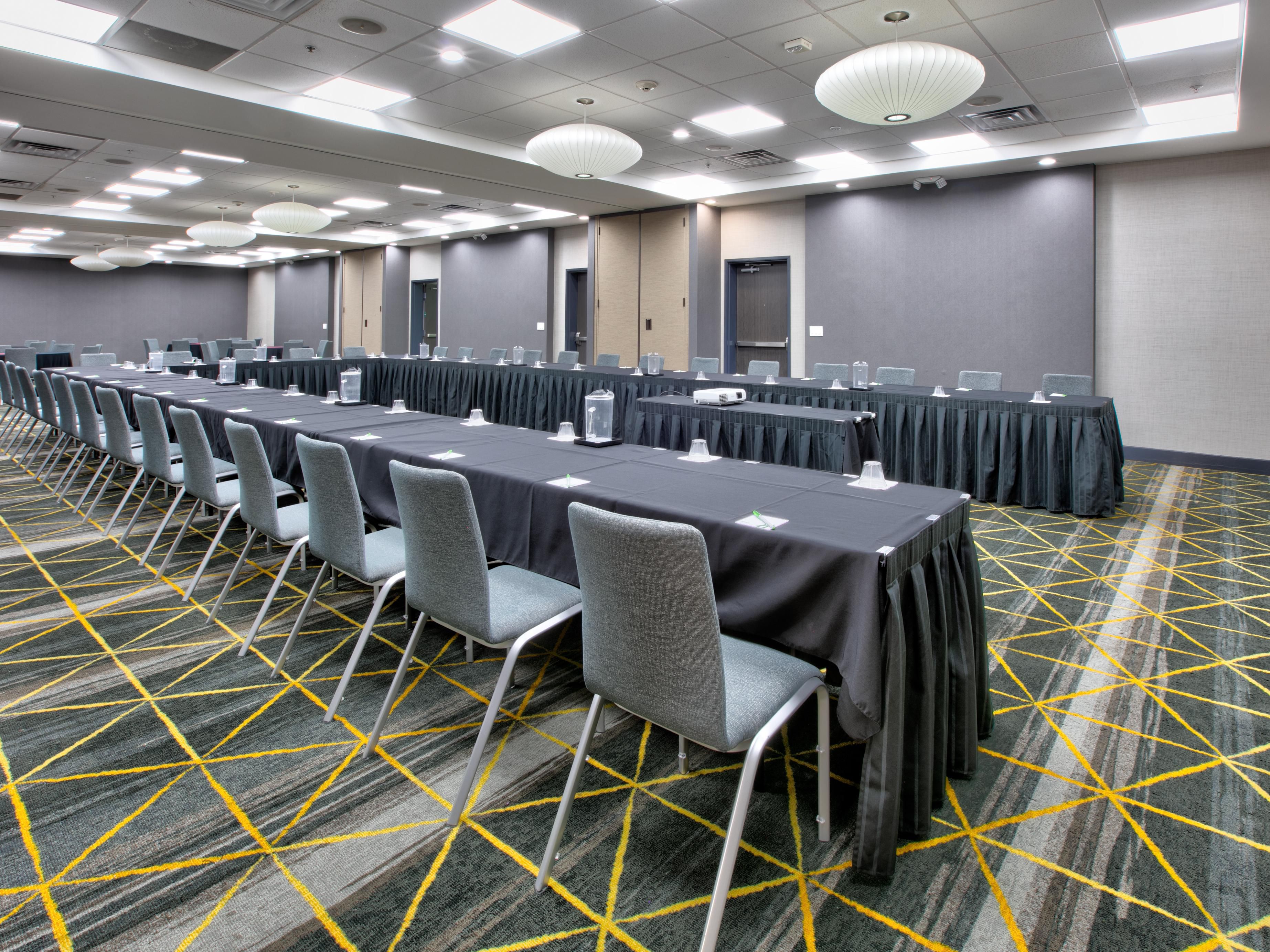 We offer over 2,050 st. ft. of meeting space to accommodate your needs. Call today to book!
