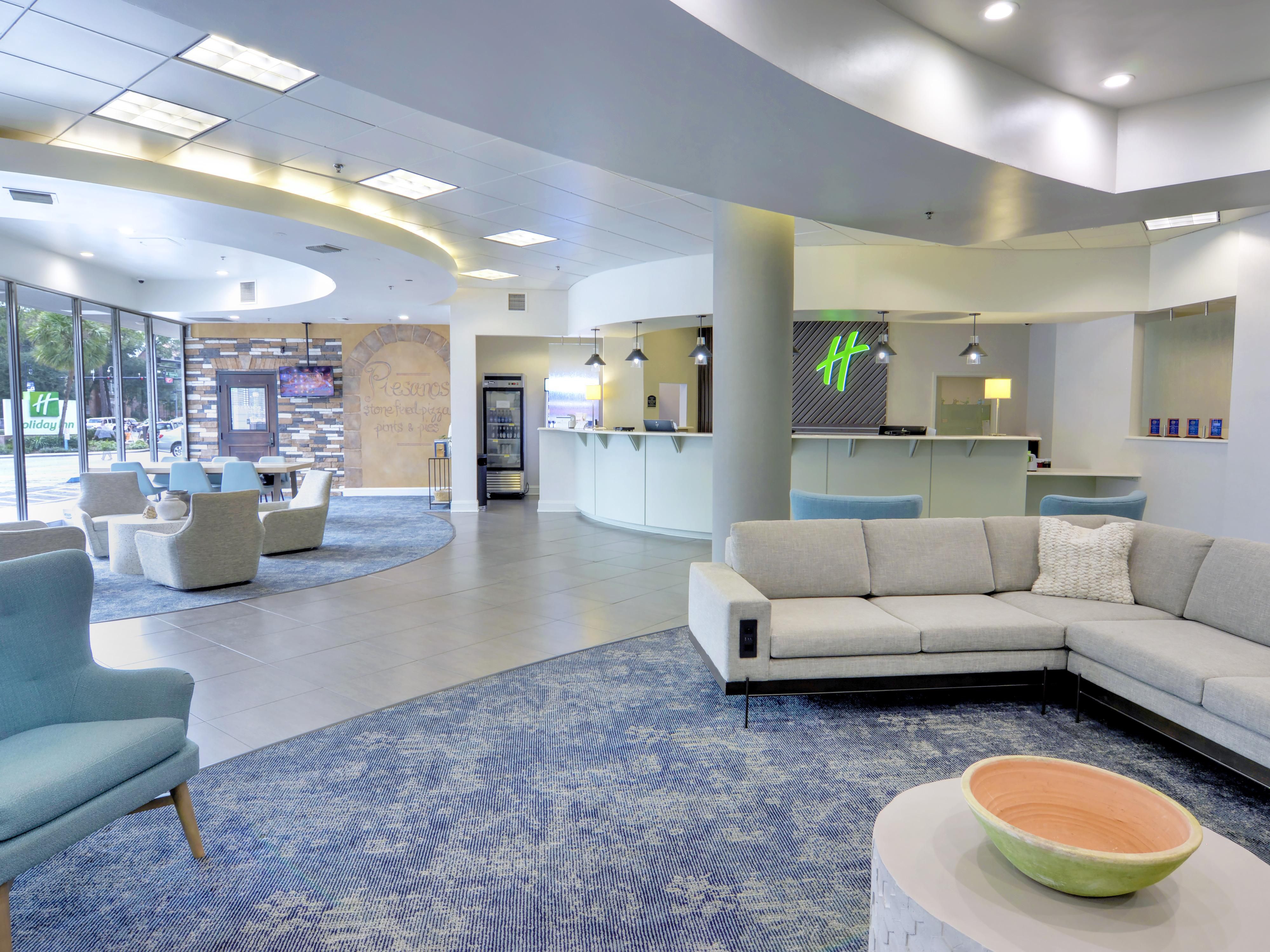 Hotel Lobby and Front Desk