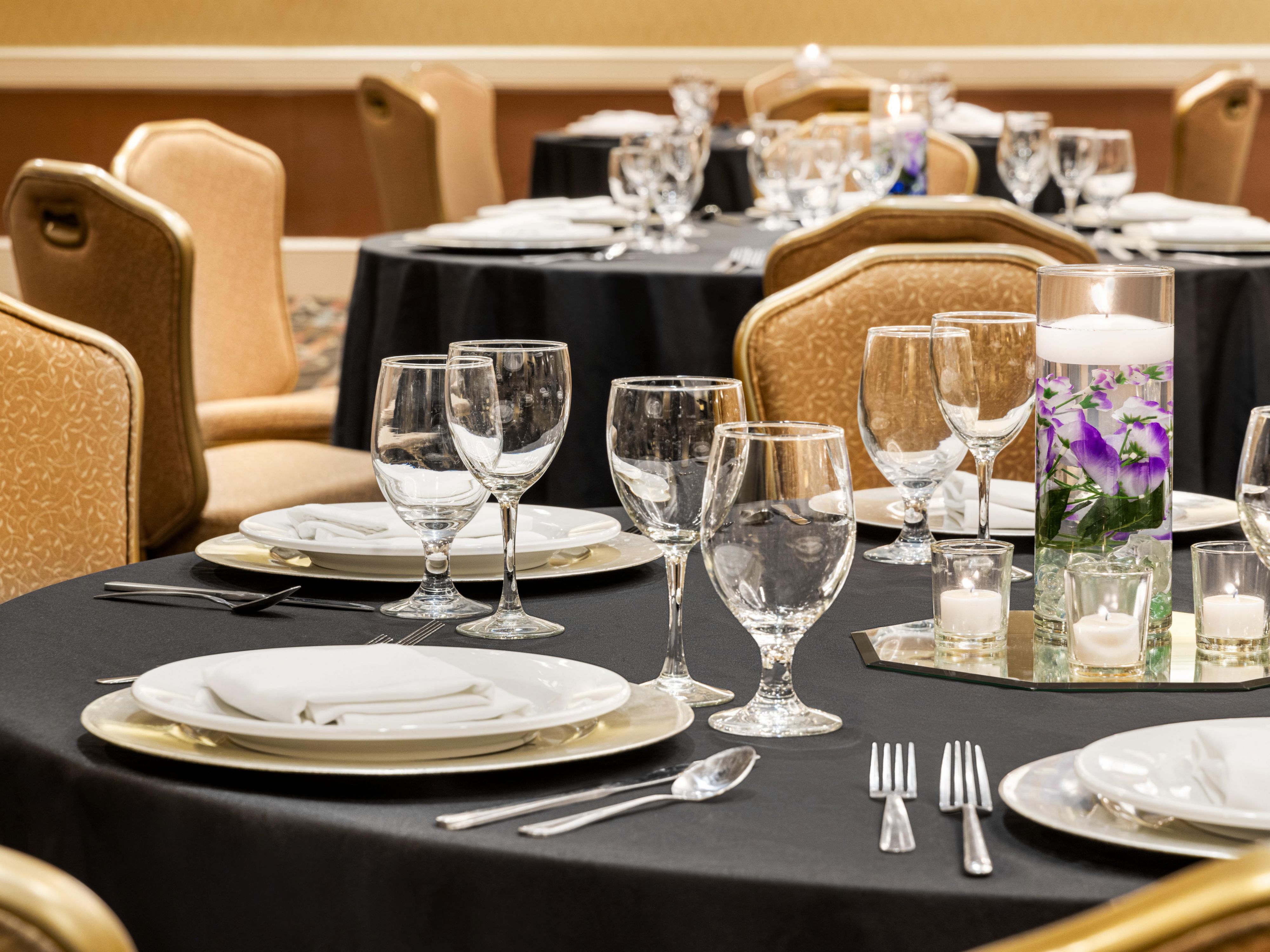 Our outside catering packages are designed to accommodate events which require multicultural catering that is unavailable via our in-house culinary team. Catering packages include all the equipment needed for the licensed caterer of your choosing to service the event.