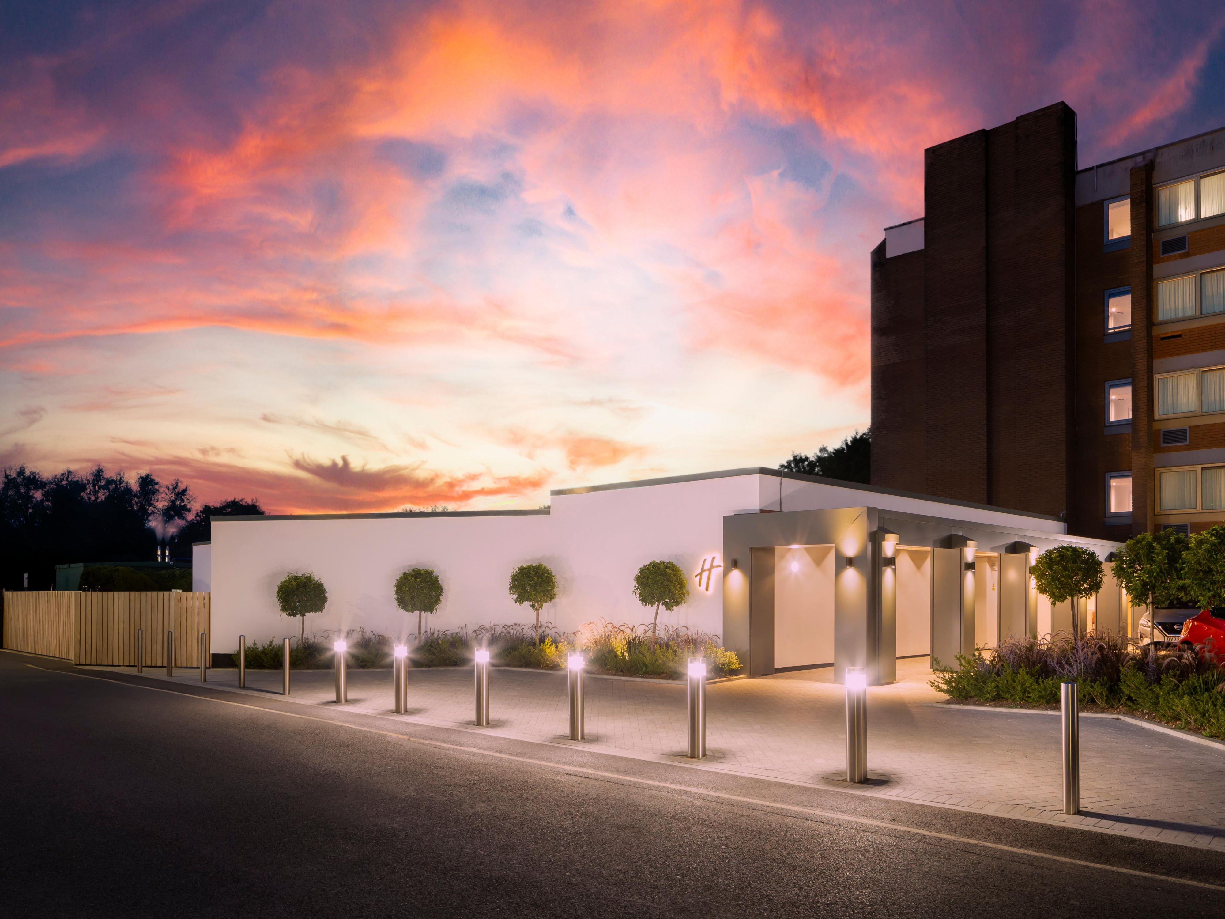 Hotel Car Park Entrance 