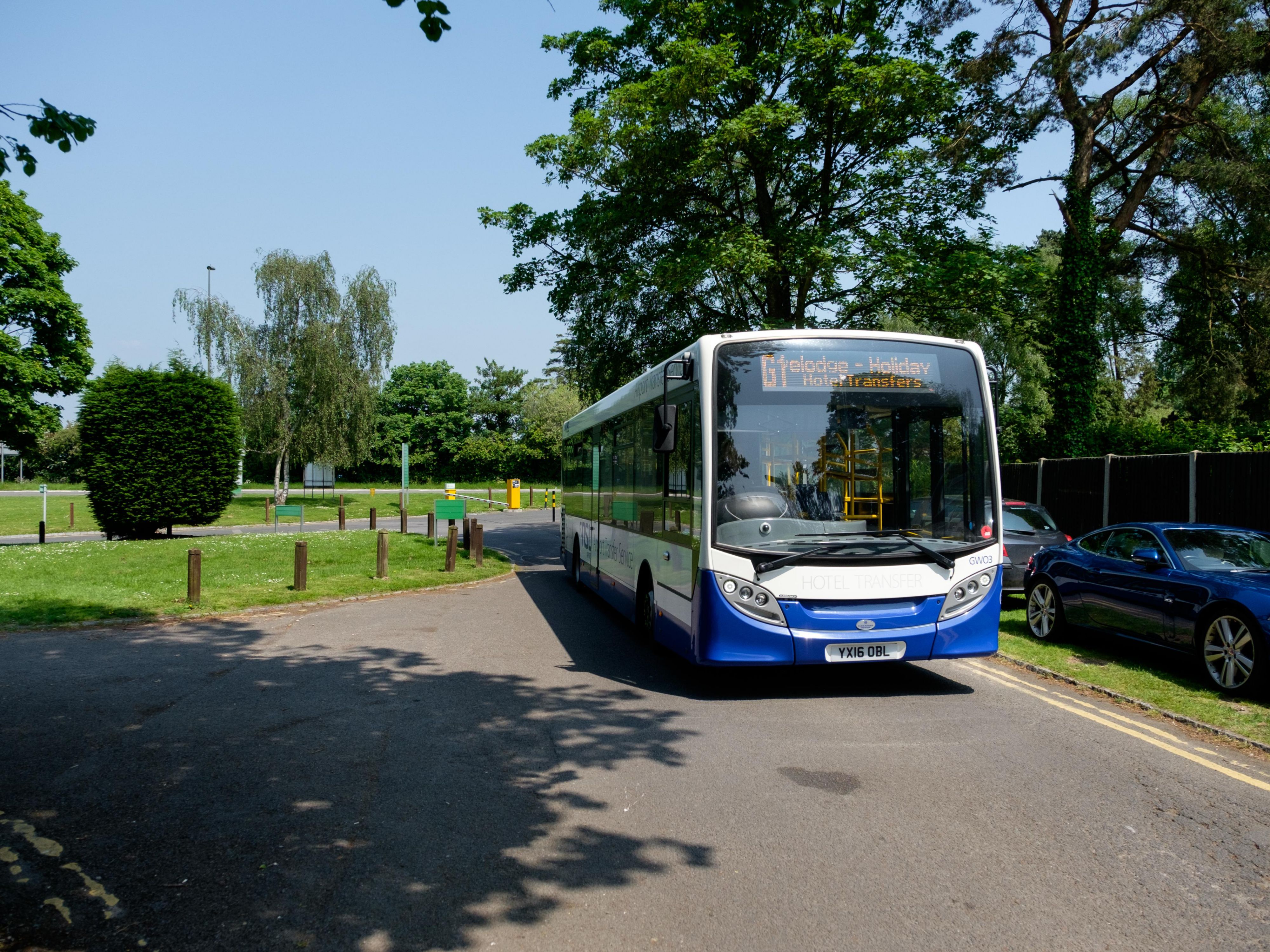 Take the stress out of travelling to Gatwick Airport. The Hoppa Shuttle service operates between the hotel and both the South and North terminal 24 hours a day.  South Terminal Bus stop 9 ground level & North Terminal Bus stop 11 ground level, approximately every 15 minutes. 
Shuttle schedule available on request. Shuttle charges apply.