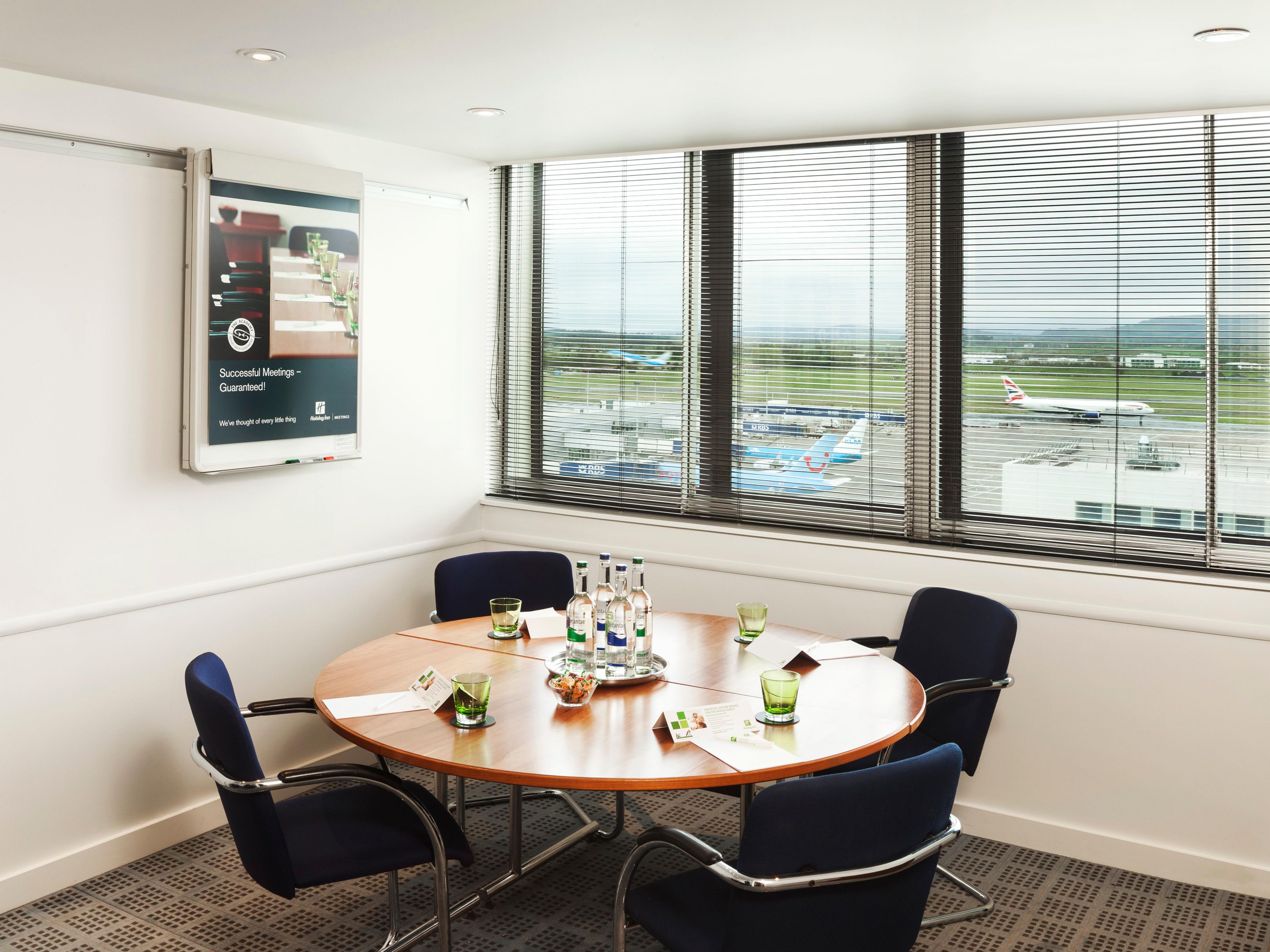 Our Sky Suites are located on our 8th floor and are ideal for holding smaller meetings and interviews. 

Our airport-facing Sky Suites are also ideal for plane spotters and aviation photographers. 

Hire of these rooms can be booked by contacting our Meetings Team on 0141 847 8252 or emailing meetings@higlasgowairport.co.uk
