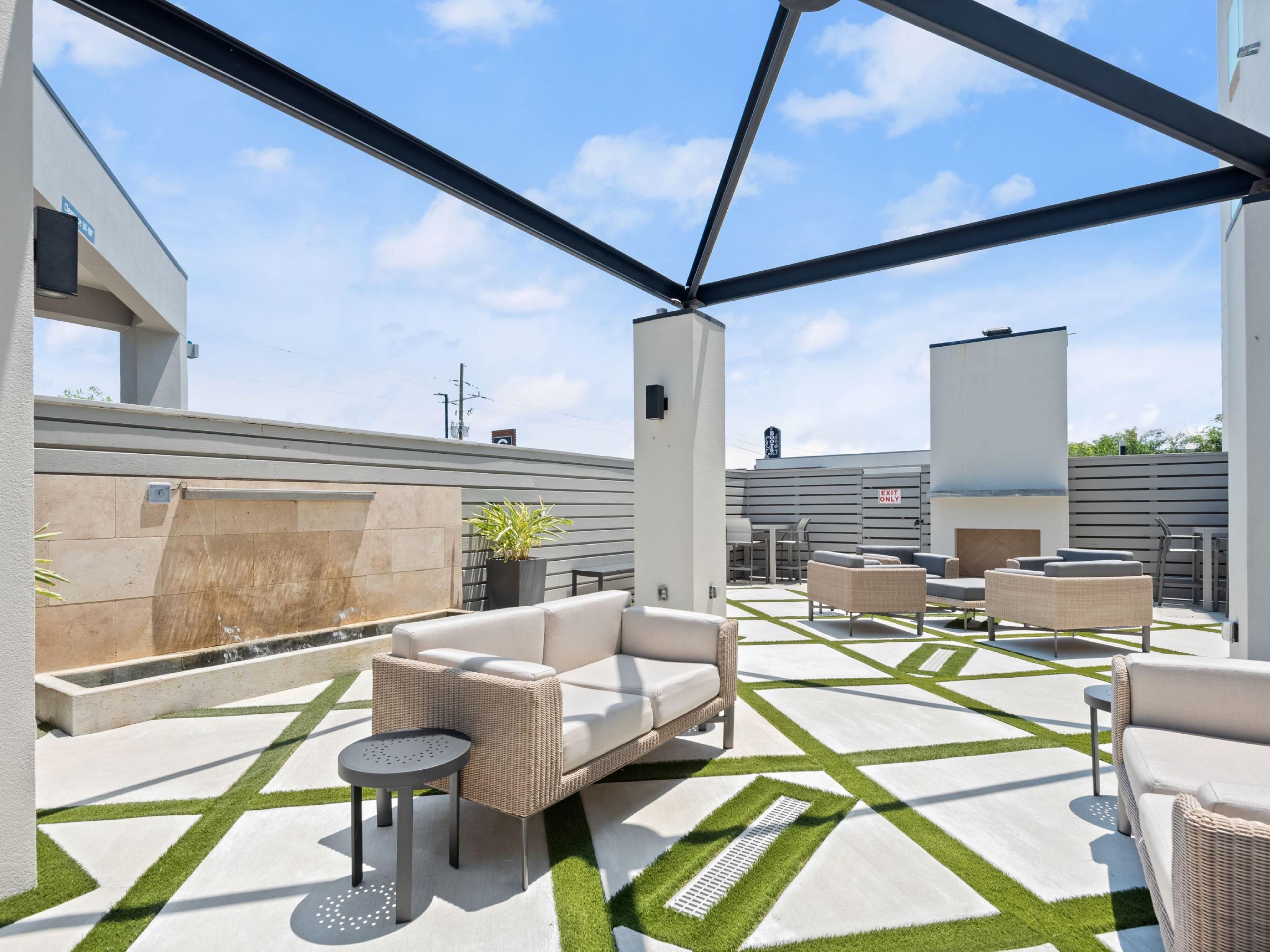 Whether you energize your day in our 24-hour Fitness Center or wind down on our outdoor patio, thoughtful amenities await at every turn. Enjoy complimentary Wi-Fi, savor delicious on-site dining, stay connected in modern meeting spaces, and take advantage of convenient on-site parking with EV charging for a seamless and stress-free stay.