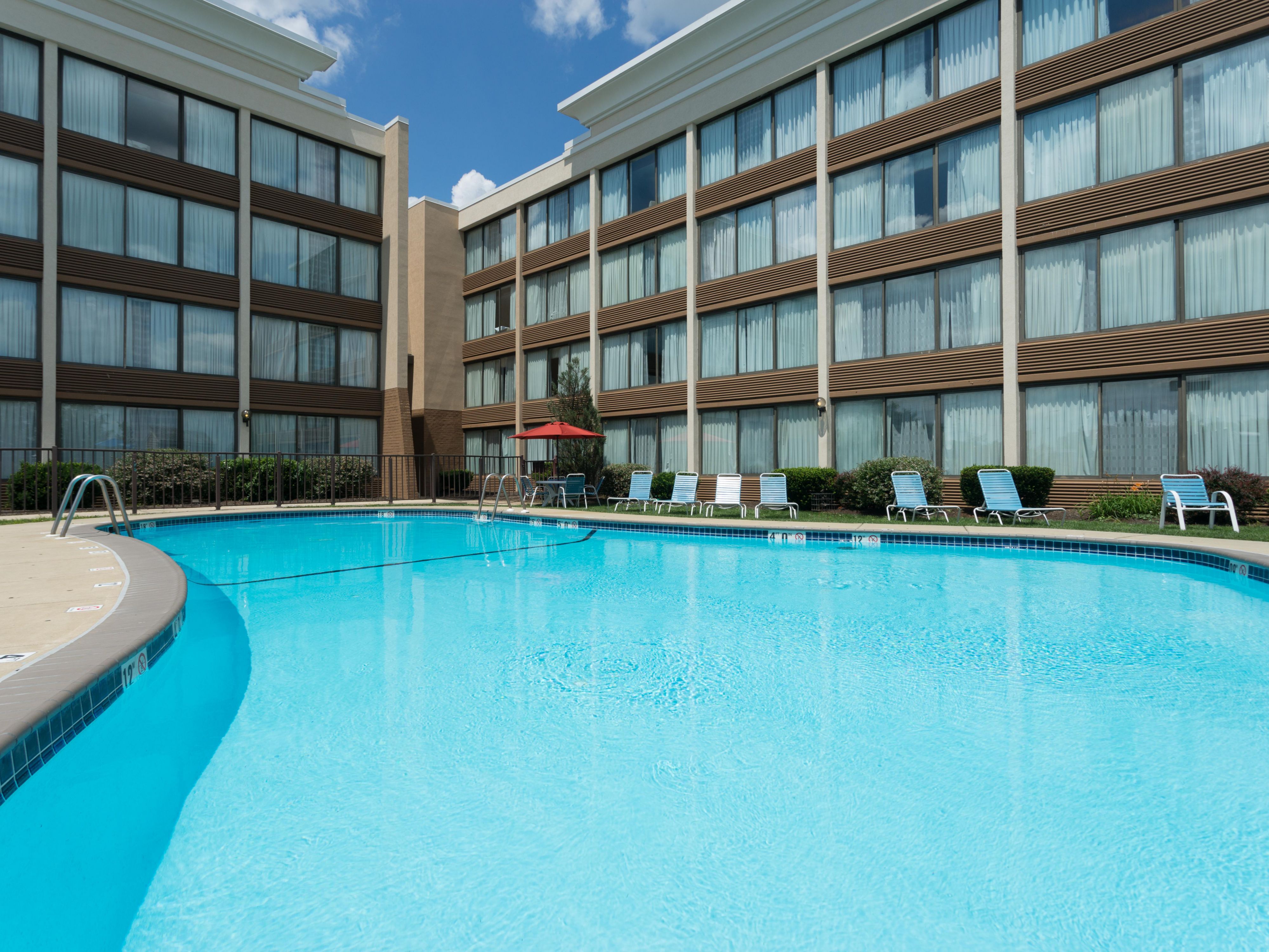 Our Outdoor Pool is open between Memorial Day and Labor Day