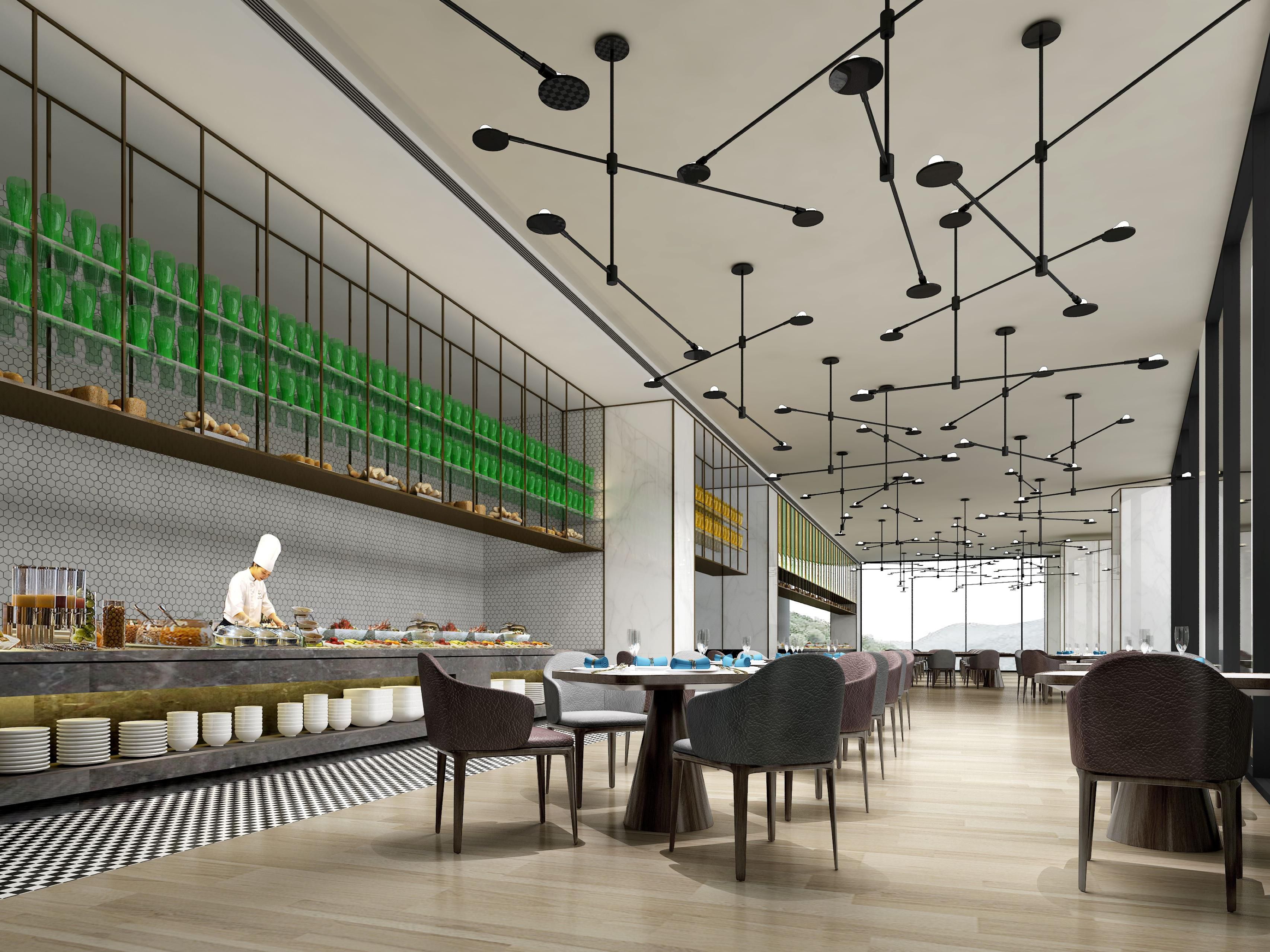 The all day dining will provide you with healthy and rich buffet breakfast and meticulously-made order dishes. The guests can enjoy quality food without leaving the hotel.